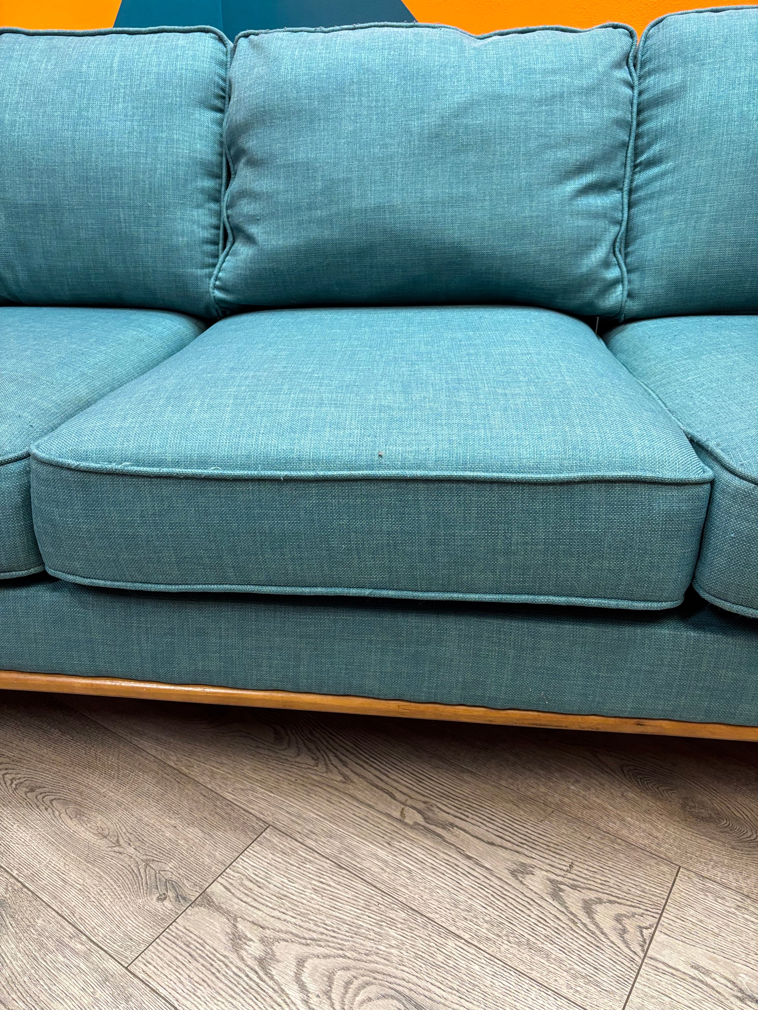 Teal Sofa