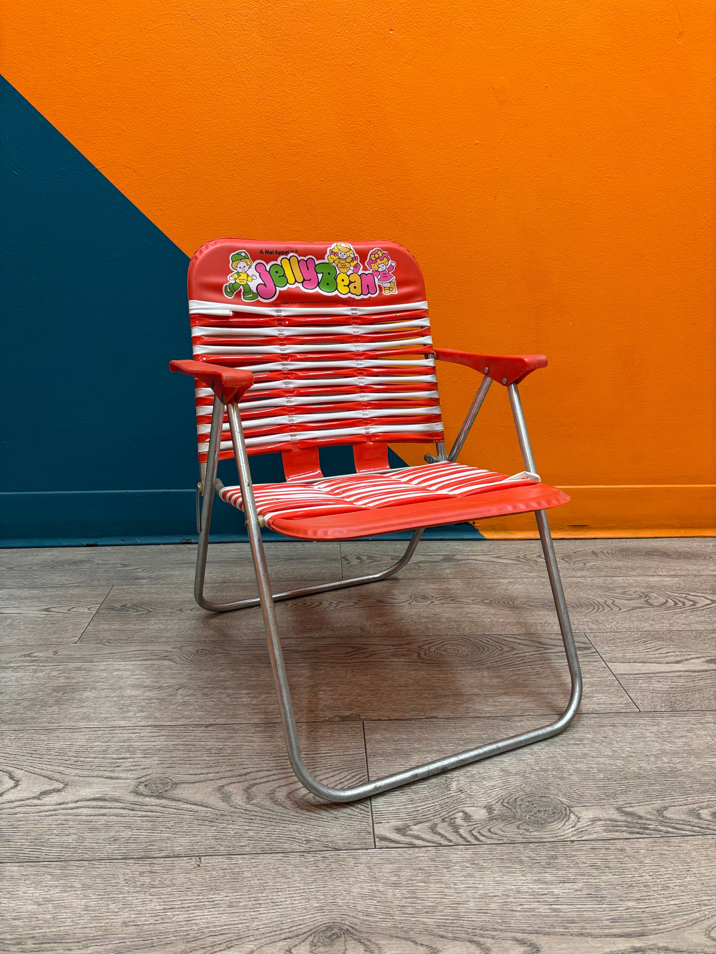 Jellybean Folding Tube Chair (1982)