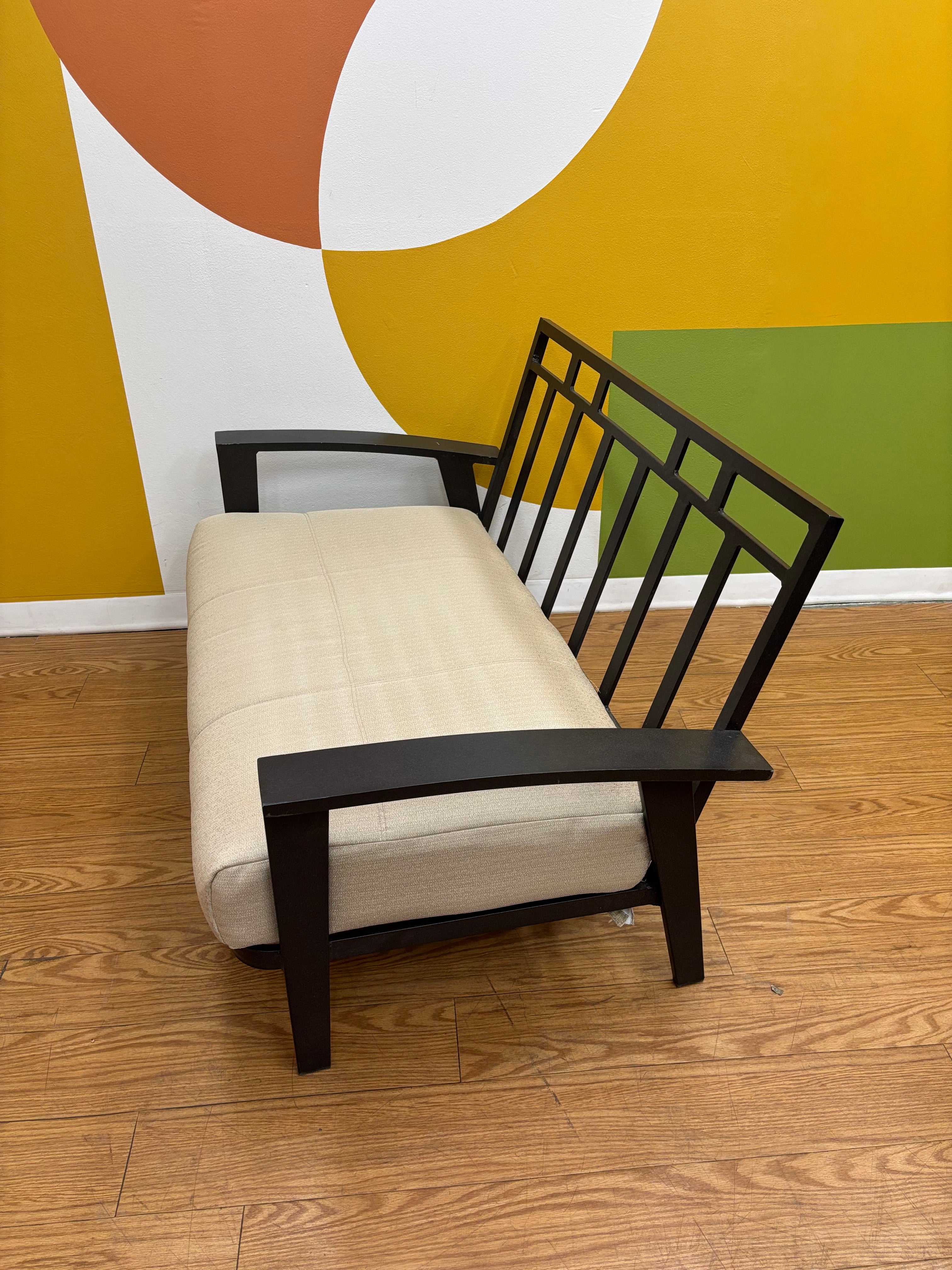 Outdoor Loveseat with Footstools