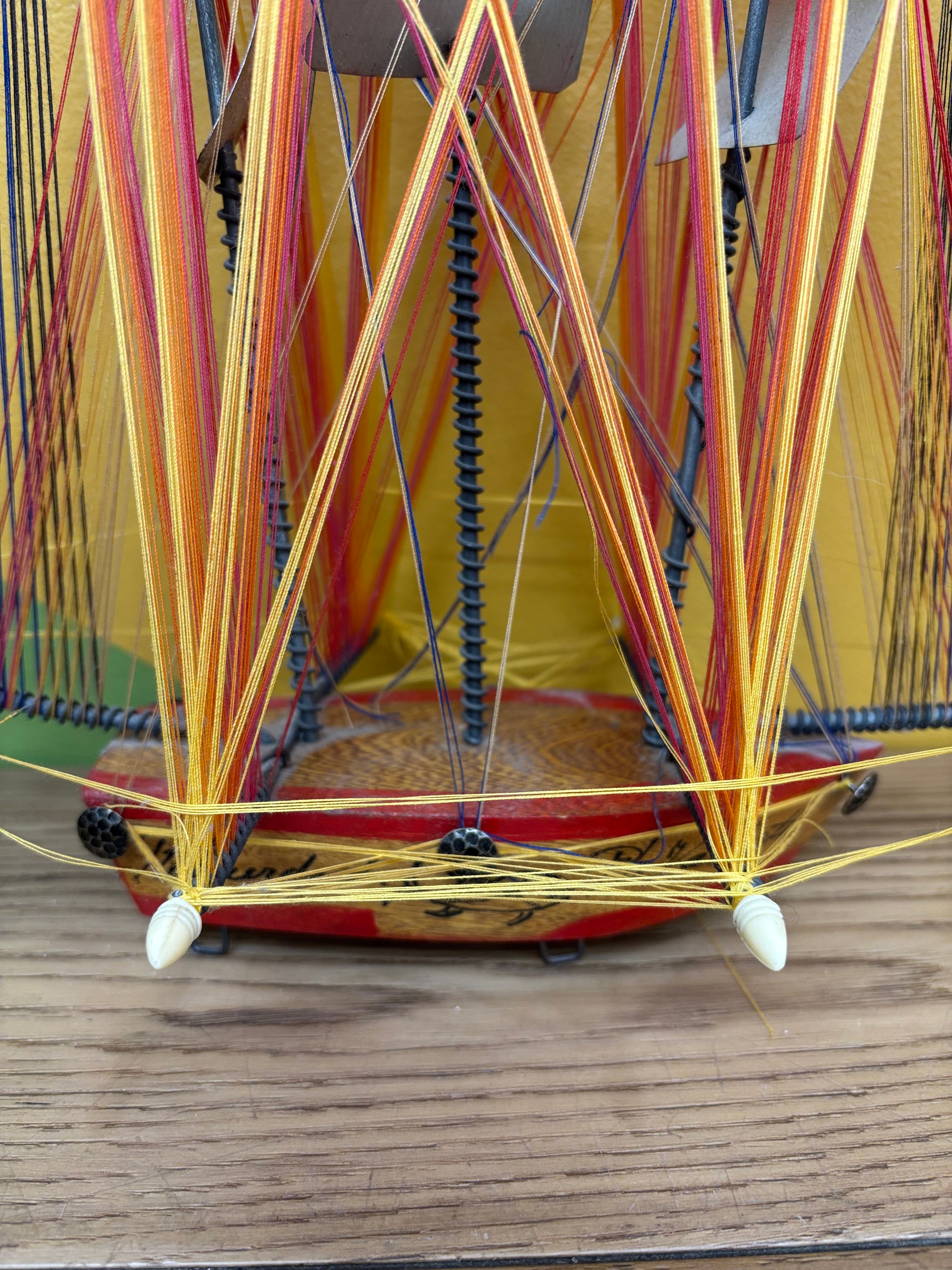 String Art Boat