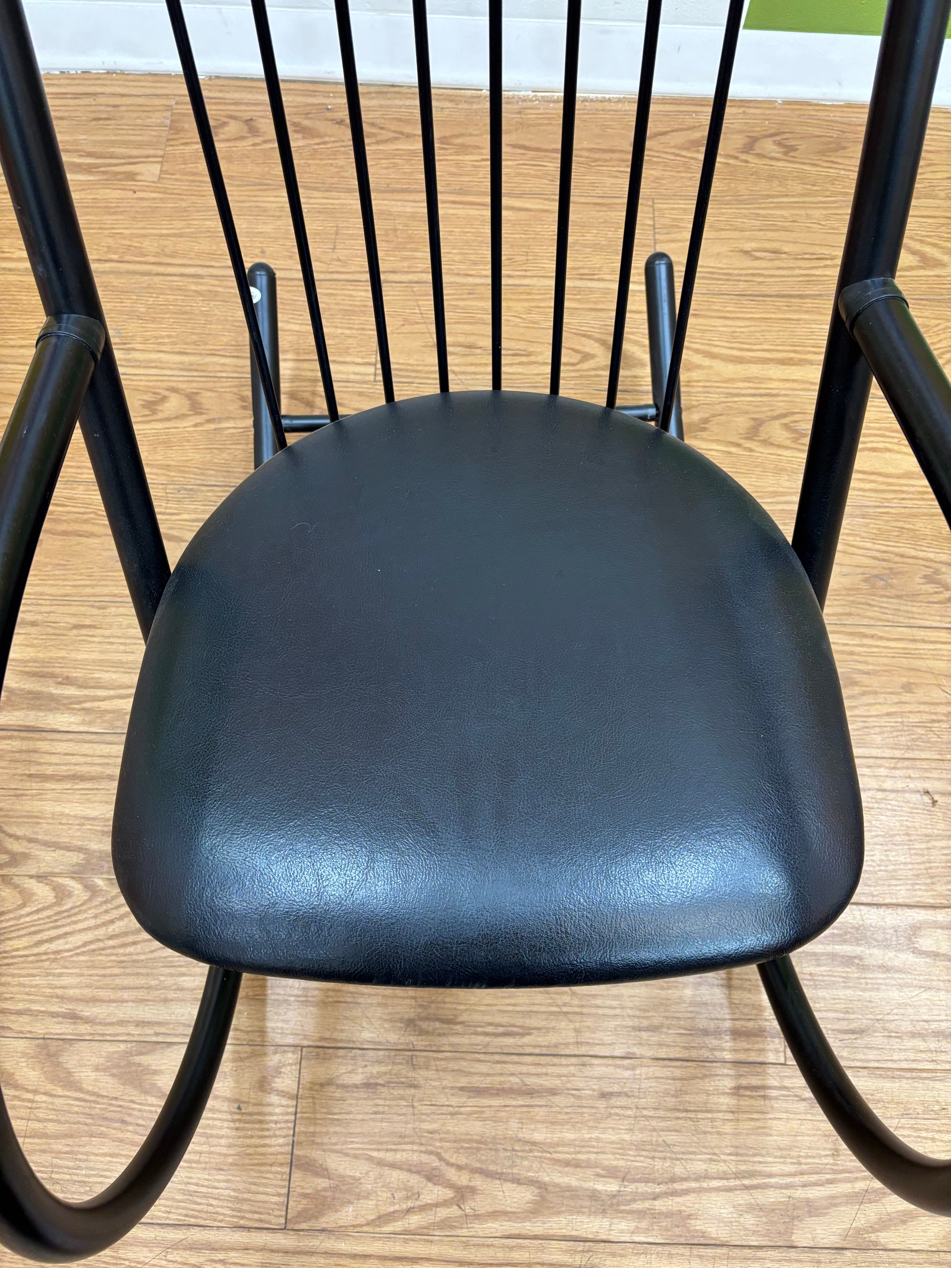 Black Amisco Rocking Chair