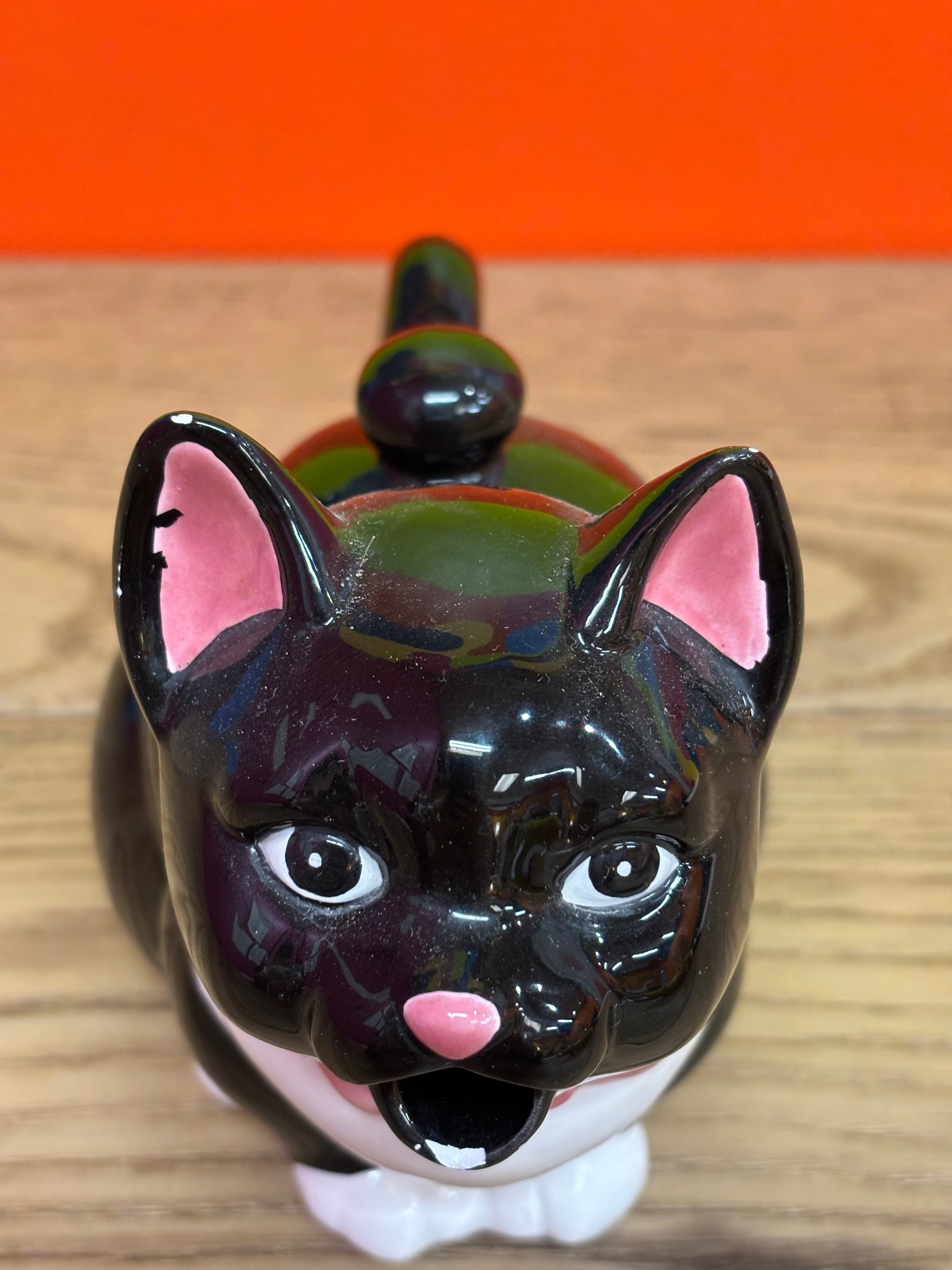 Small Ceramic Cat Teapot