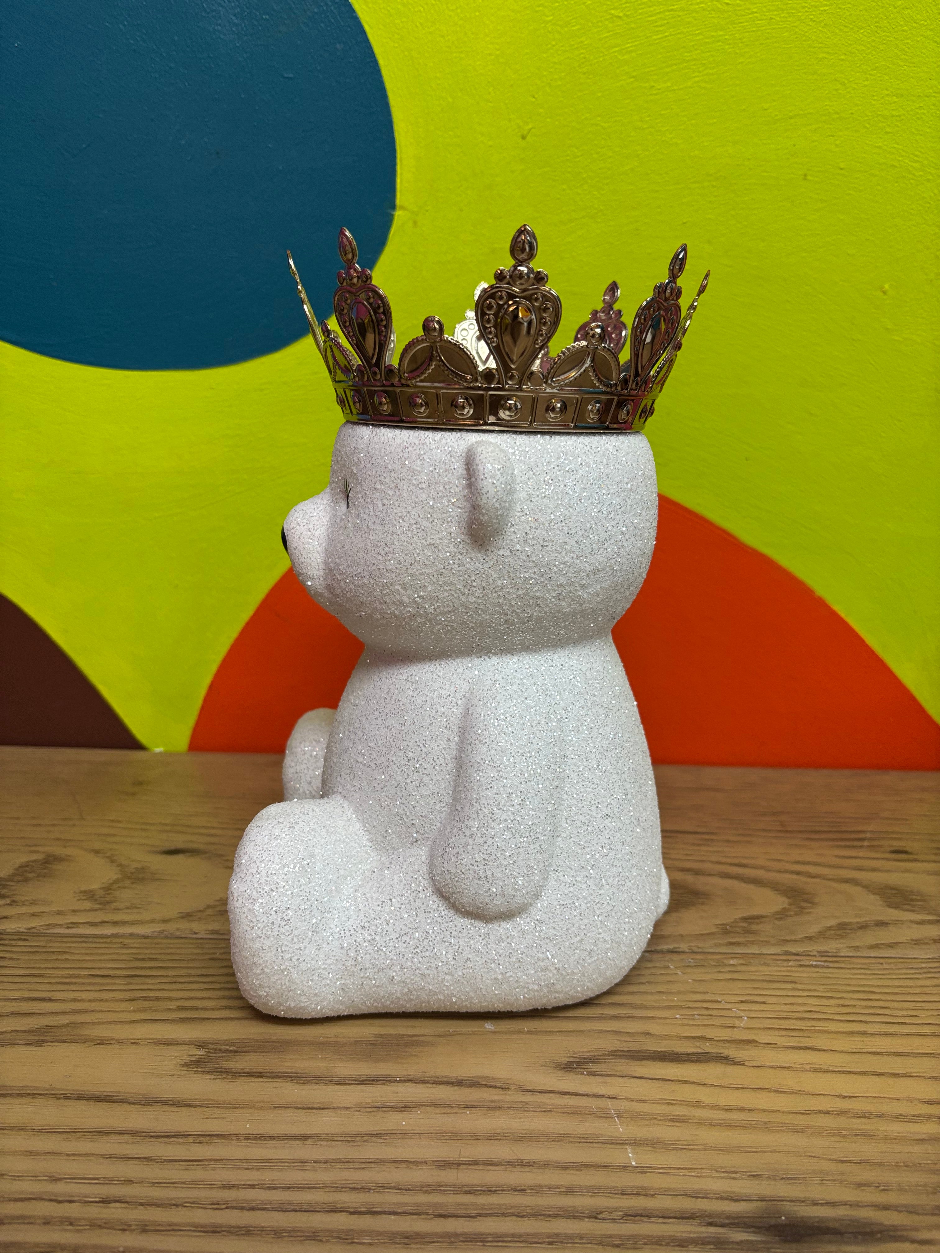 Sparkly Polar Bear Candle Holder - Bath and Body Works