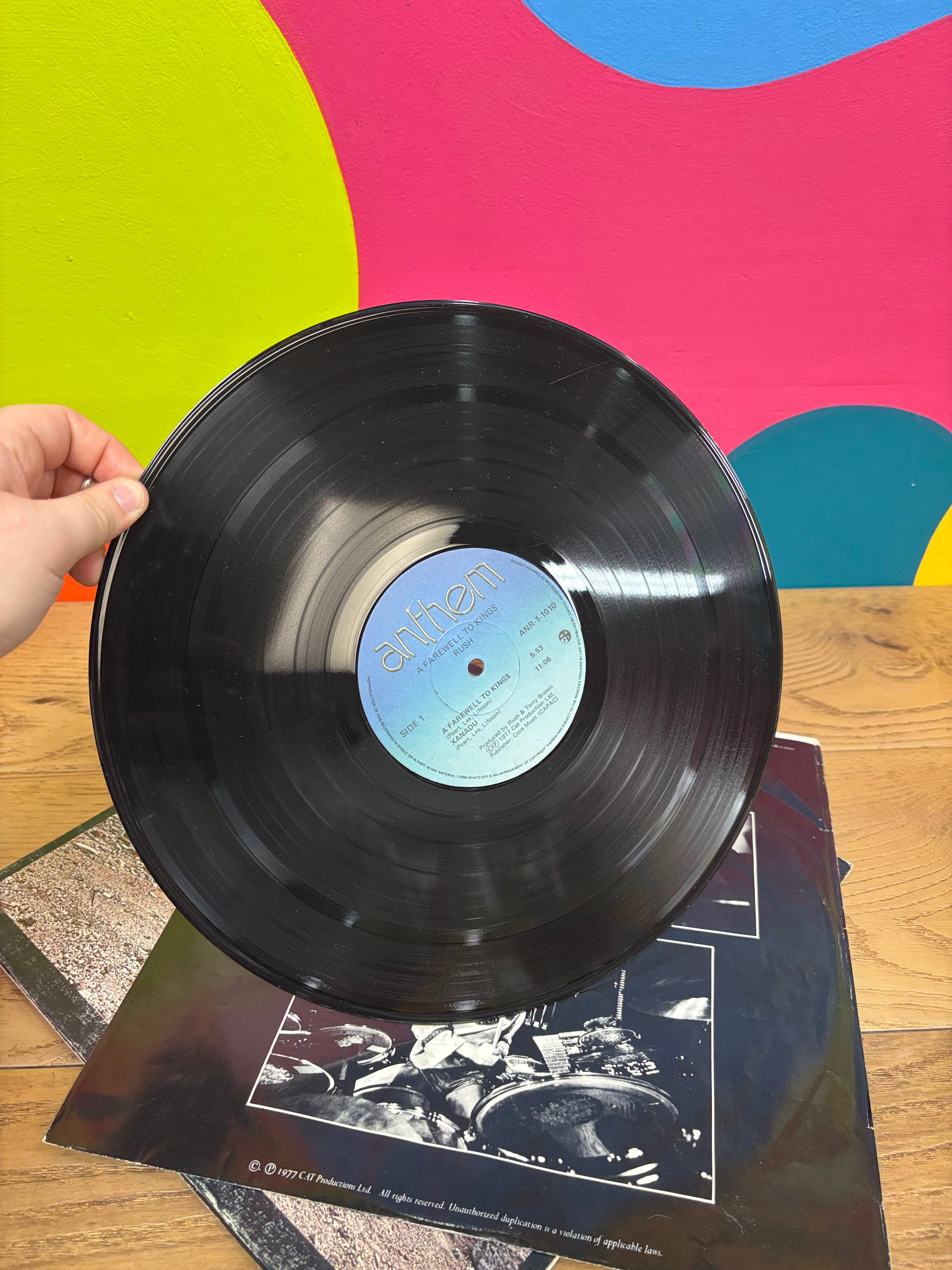 Rush Vinyl - A Farewell to Kings