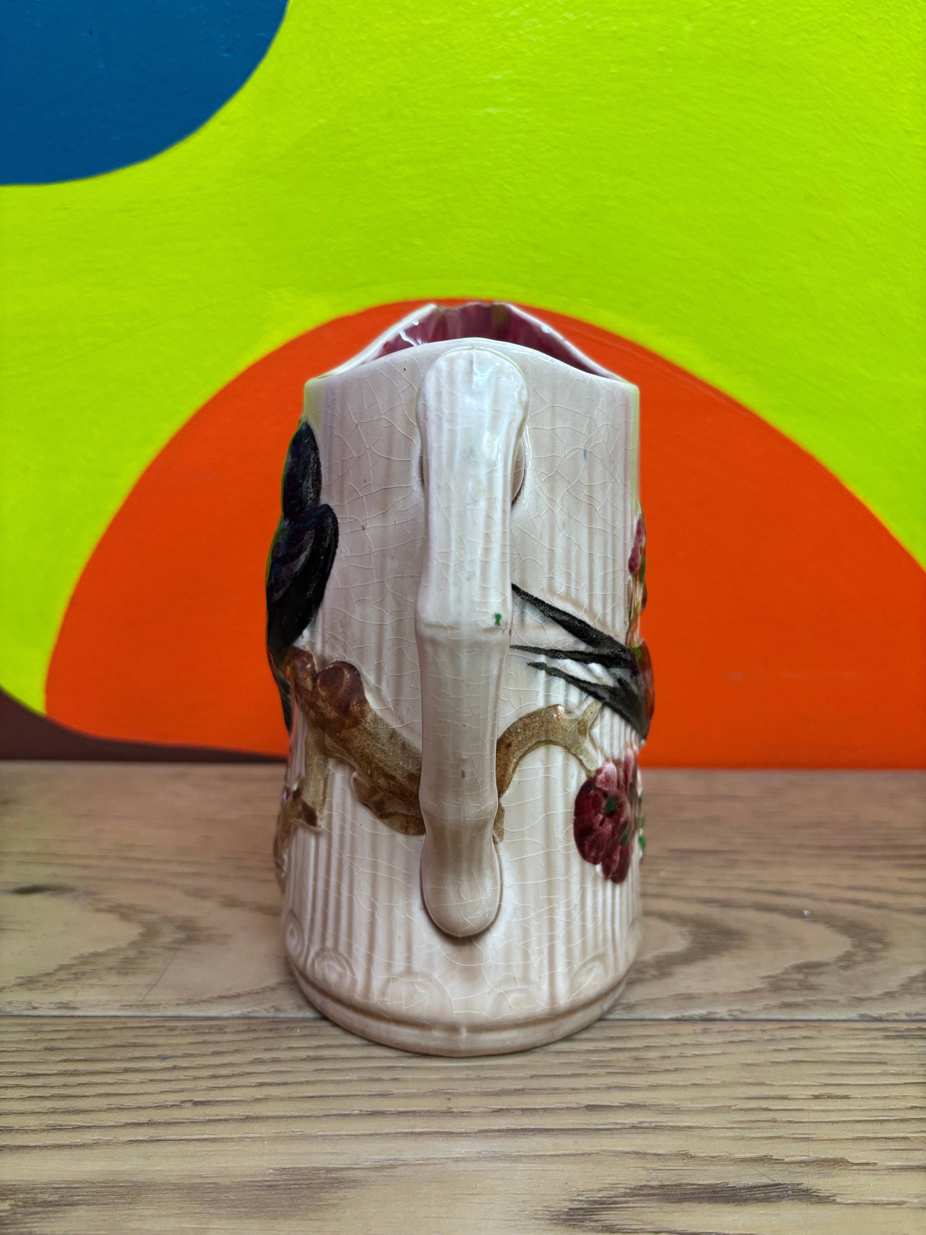 Majolica Pitcher by Choisy le Roi