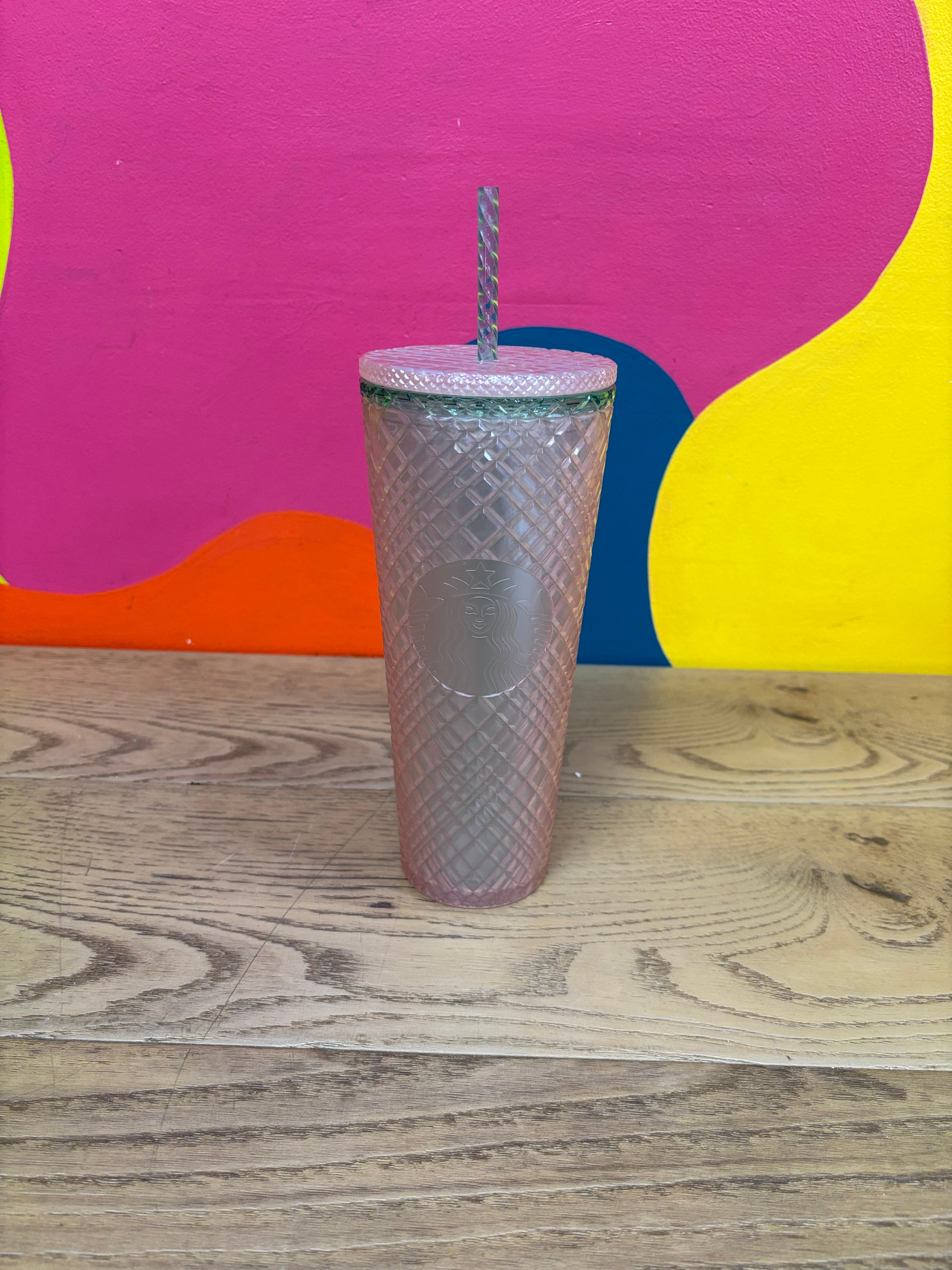 Starbucks Spring Pink Pearl 24oz Tumblr