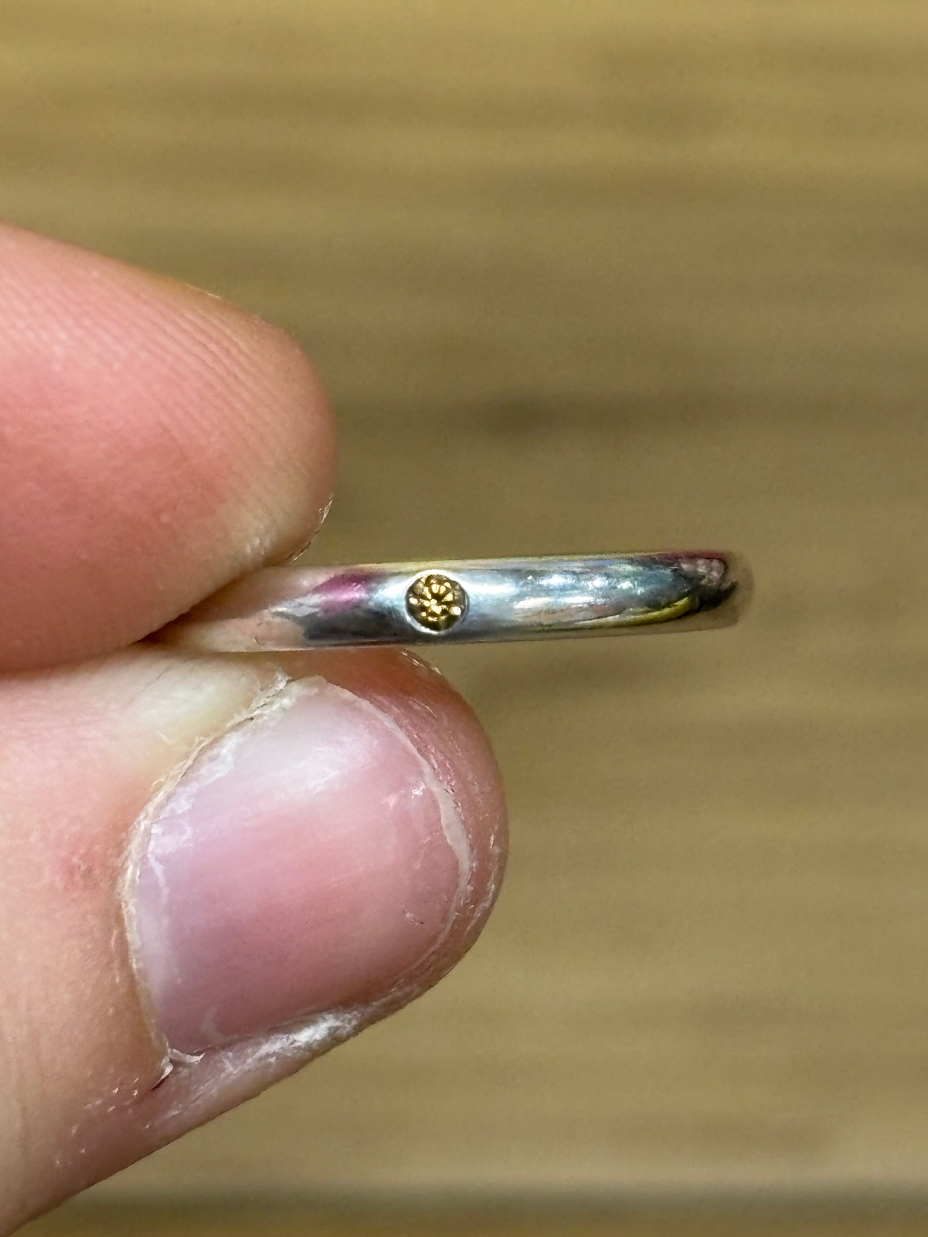 Tiffany & Co. Elsa Peretti Diamond Stack Band Ring (2 available) - Size 6