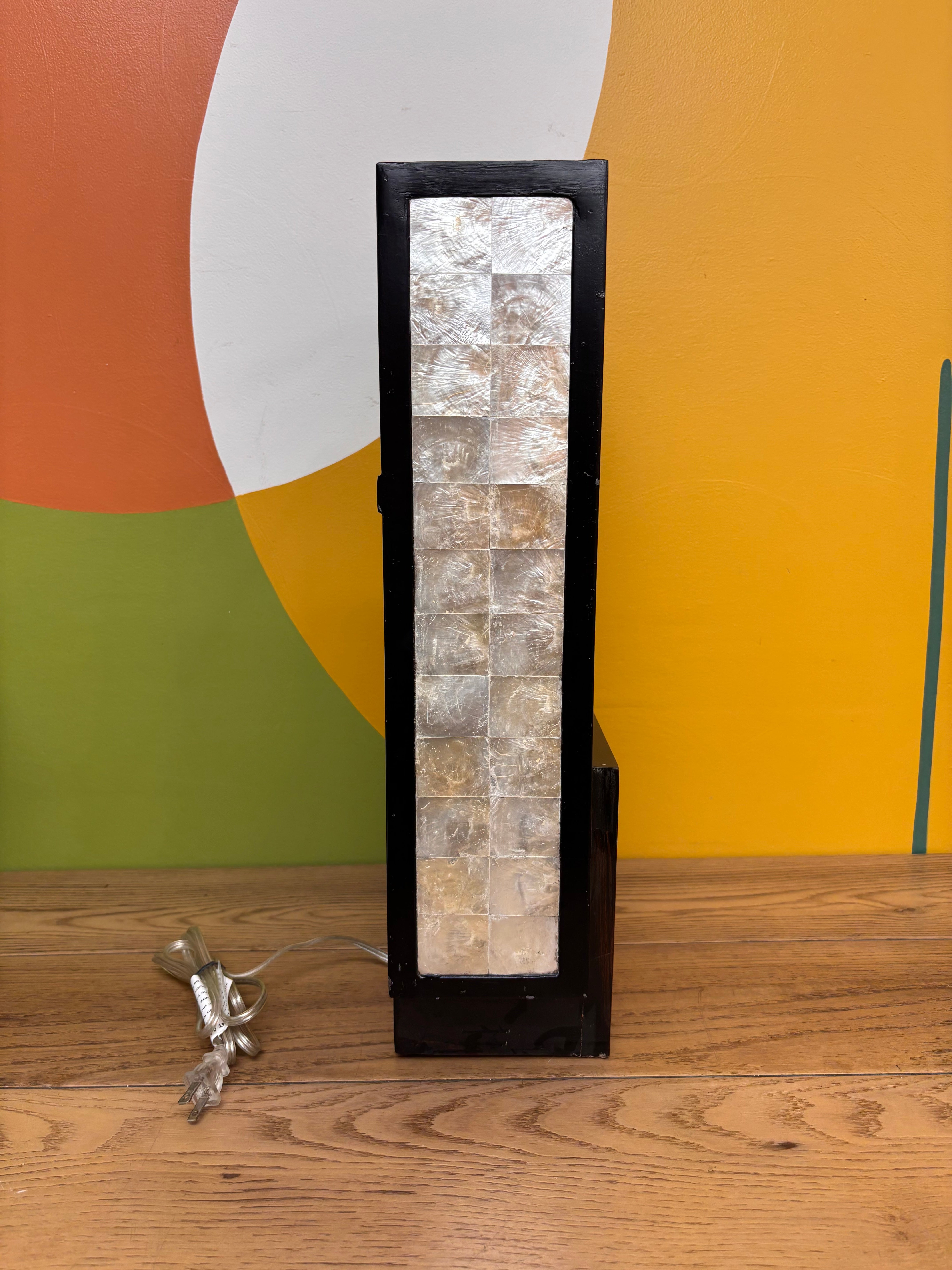 Mother of Pearl Table Lamp