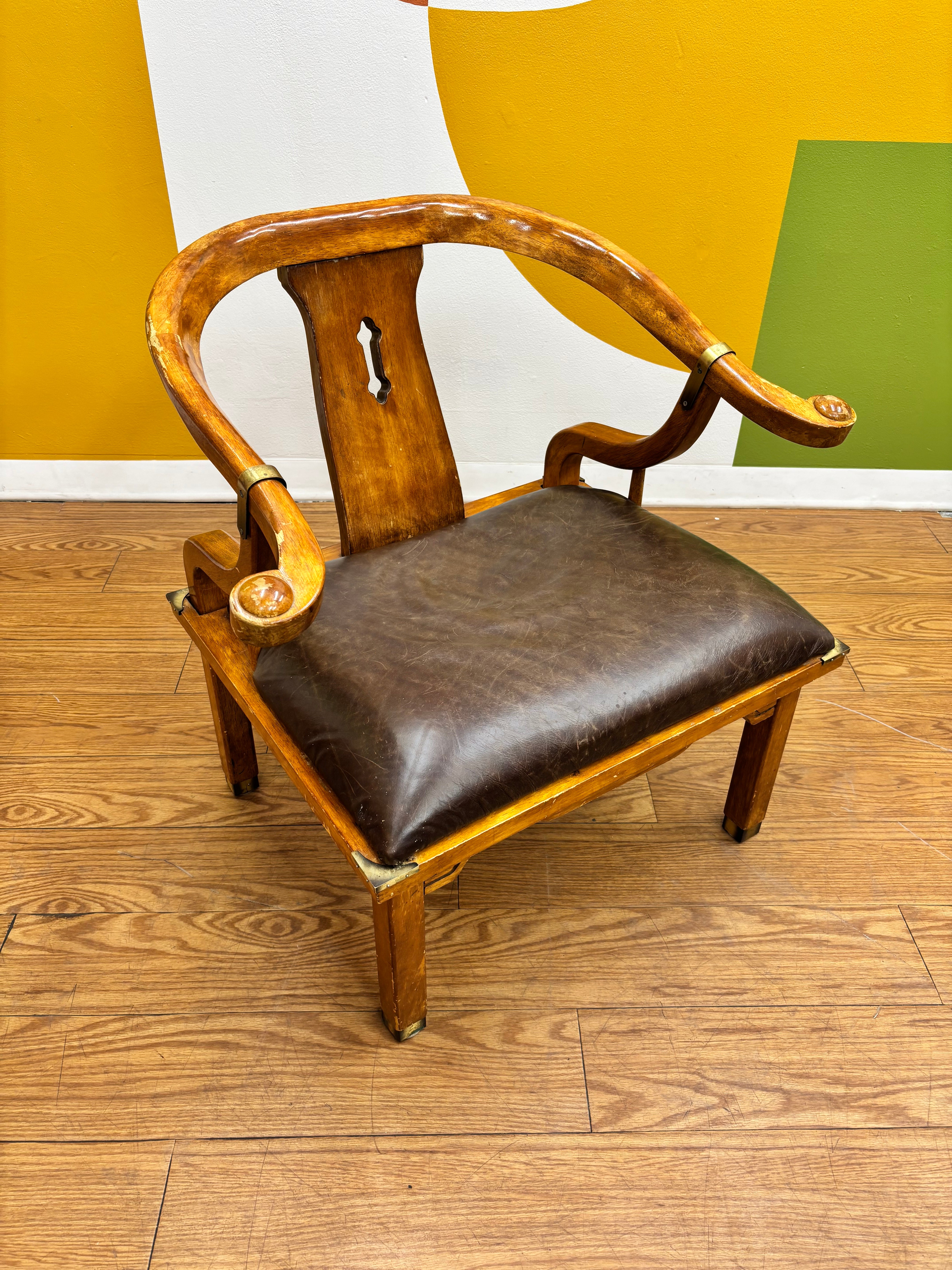 James Mont Style Wood Chair