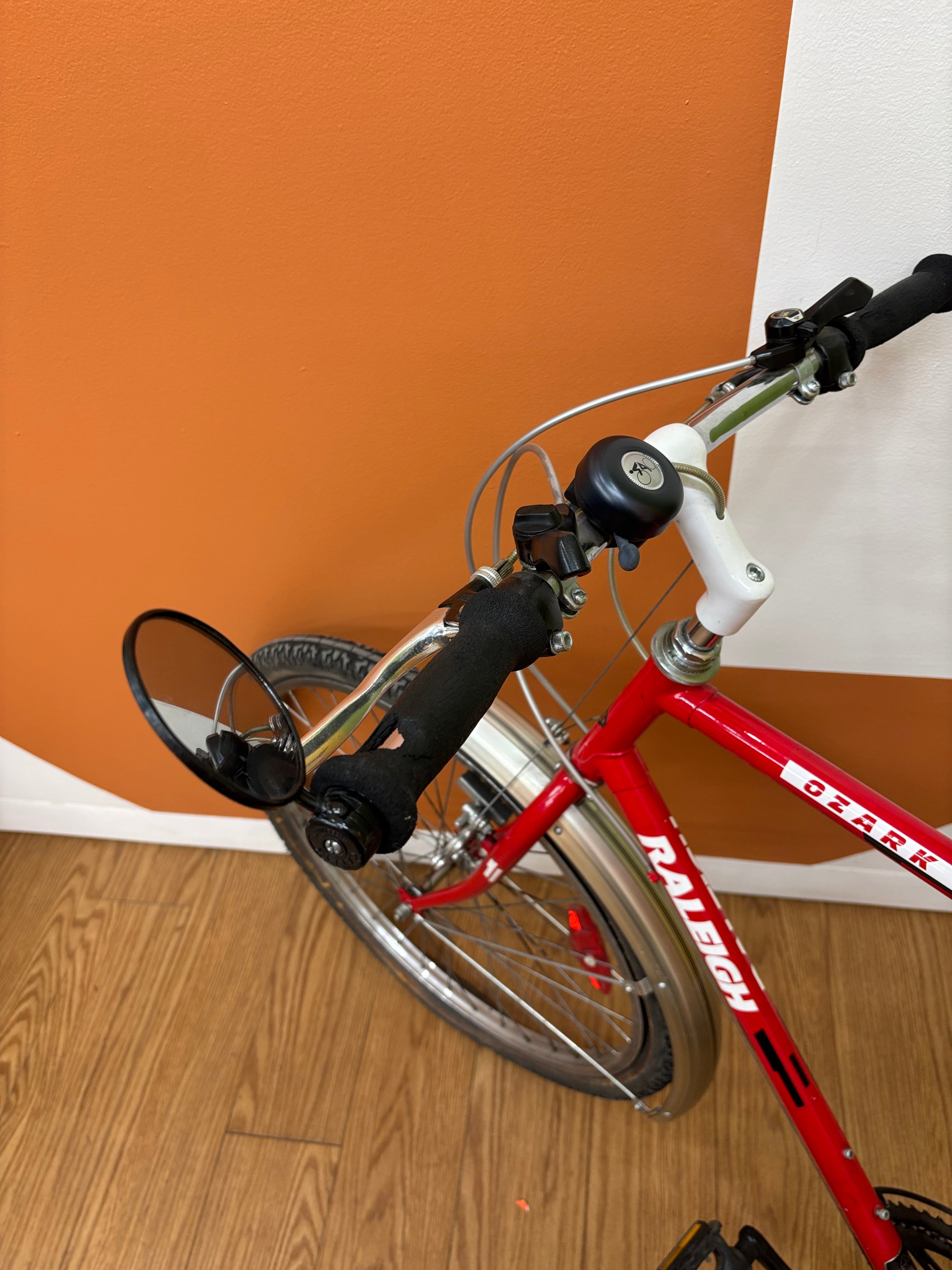 Red Raleigh Ozark Bicycle