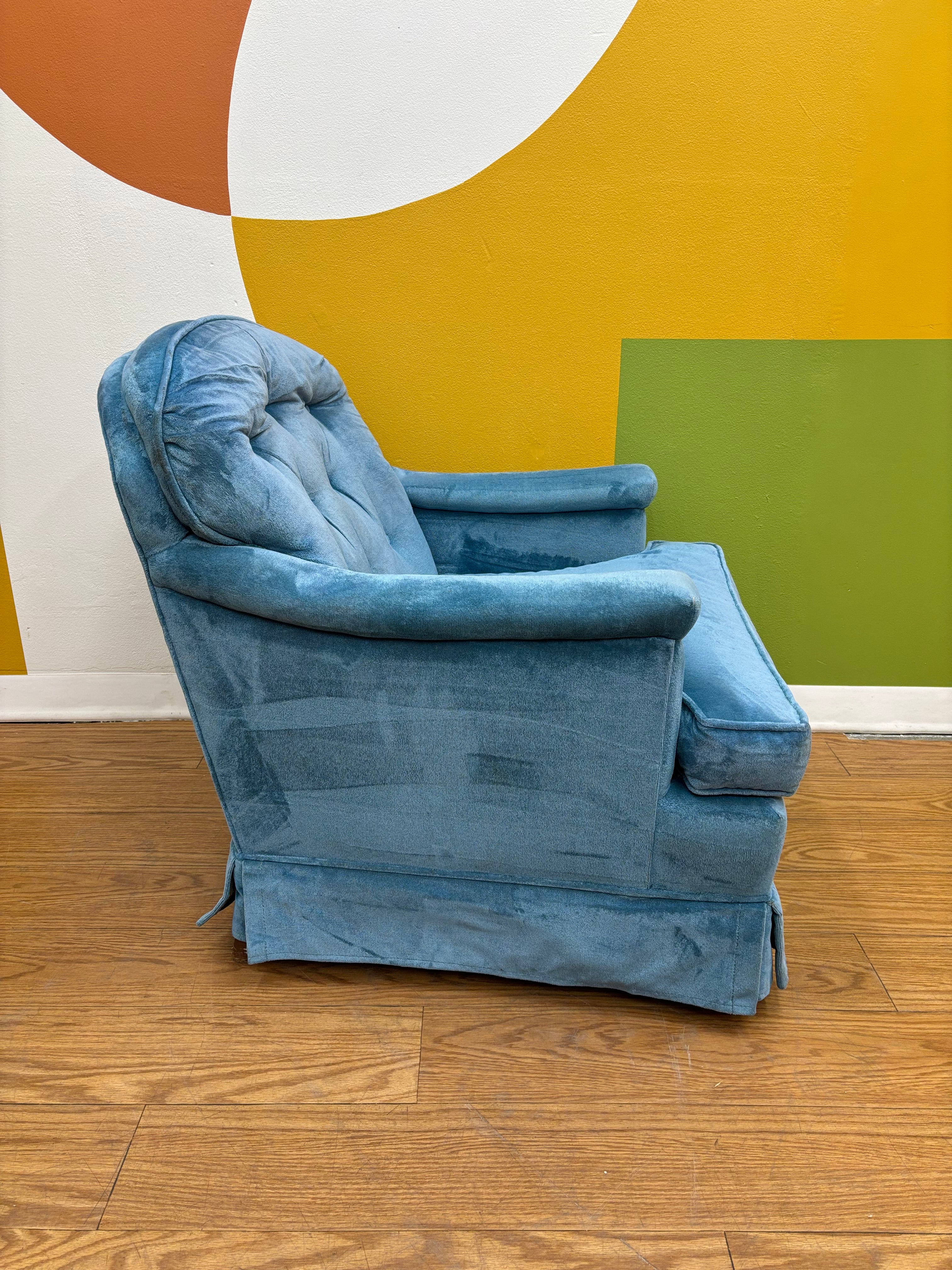 Blue Accent Chair (2 available)