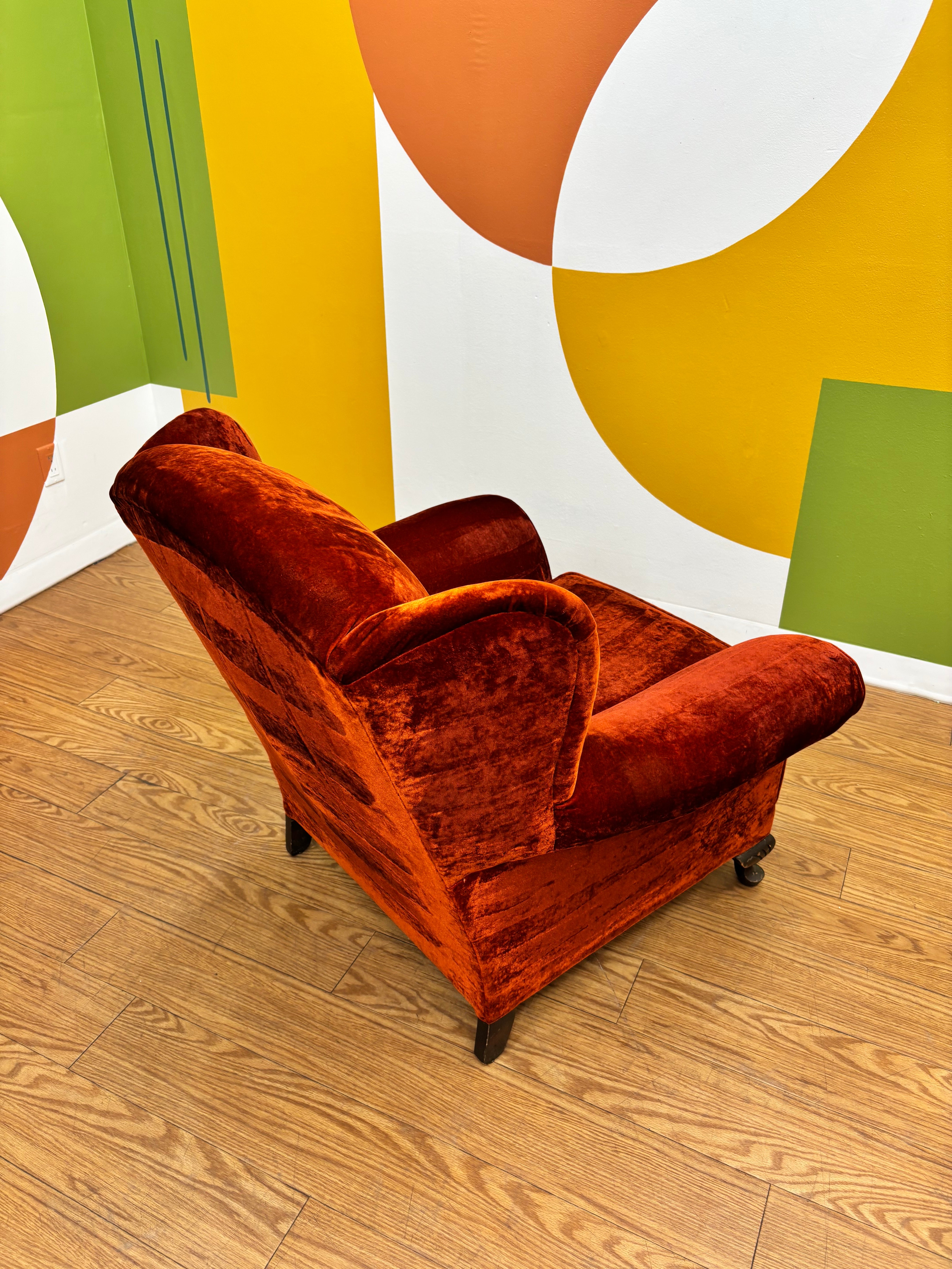 Orange Armchair