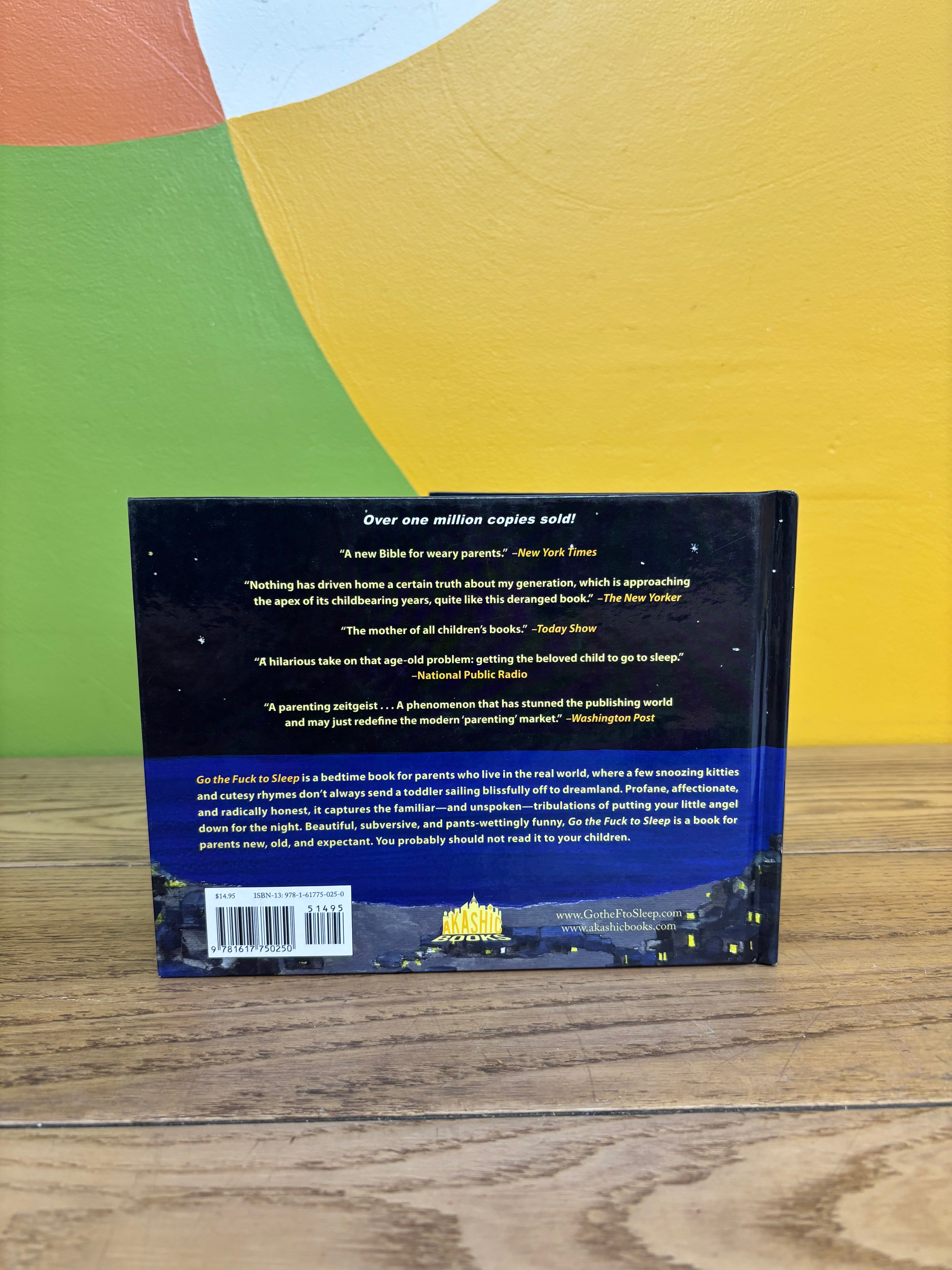 Go the F**k to Sleep Hardcover Book