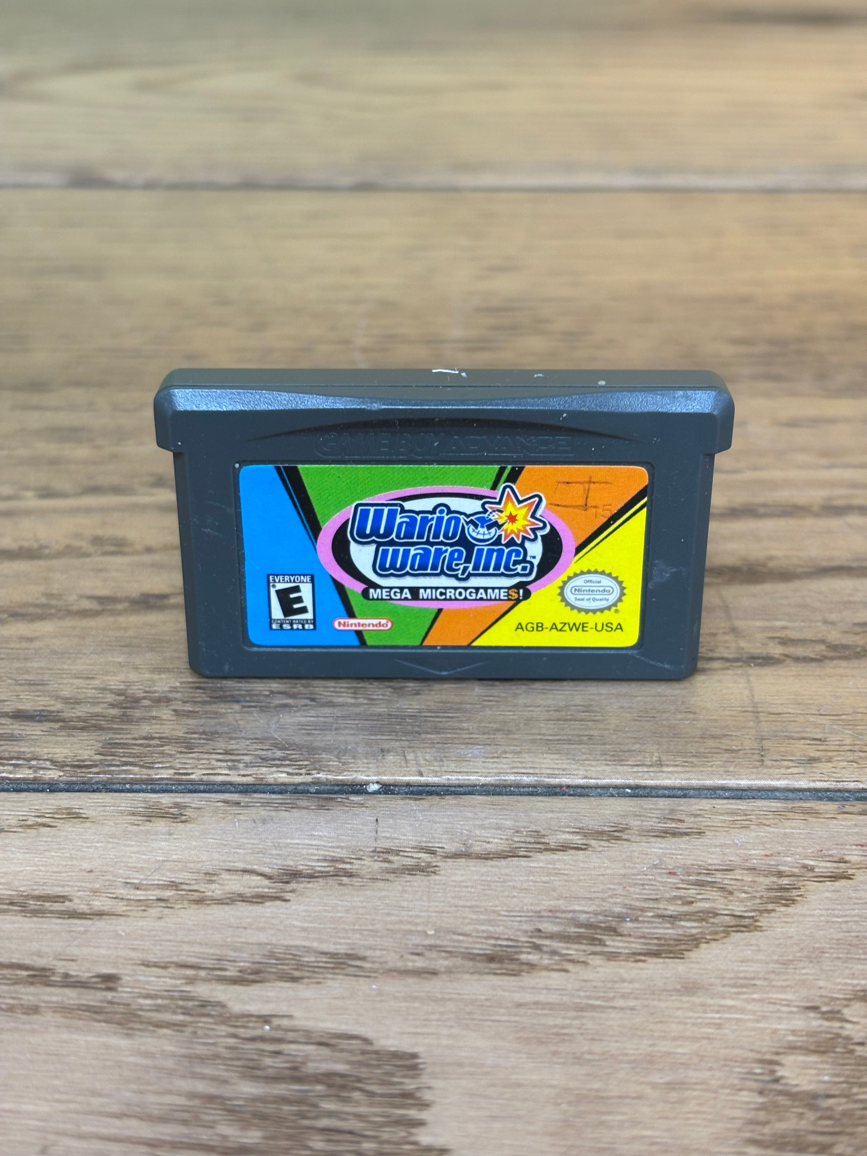 Nintendo Gameboy Advance Game - Wario Ware Inc. Mega Microgames