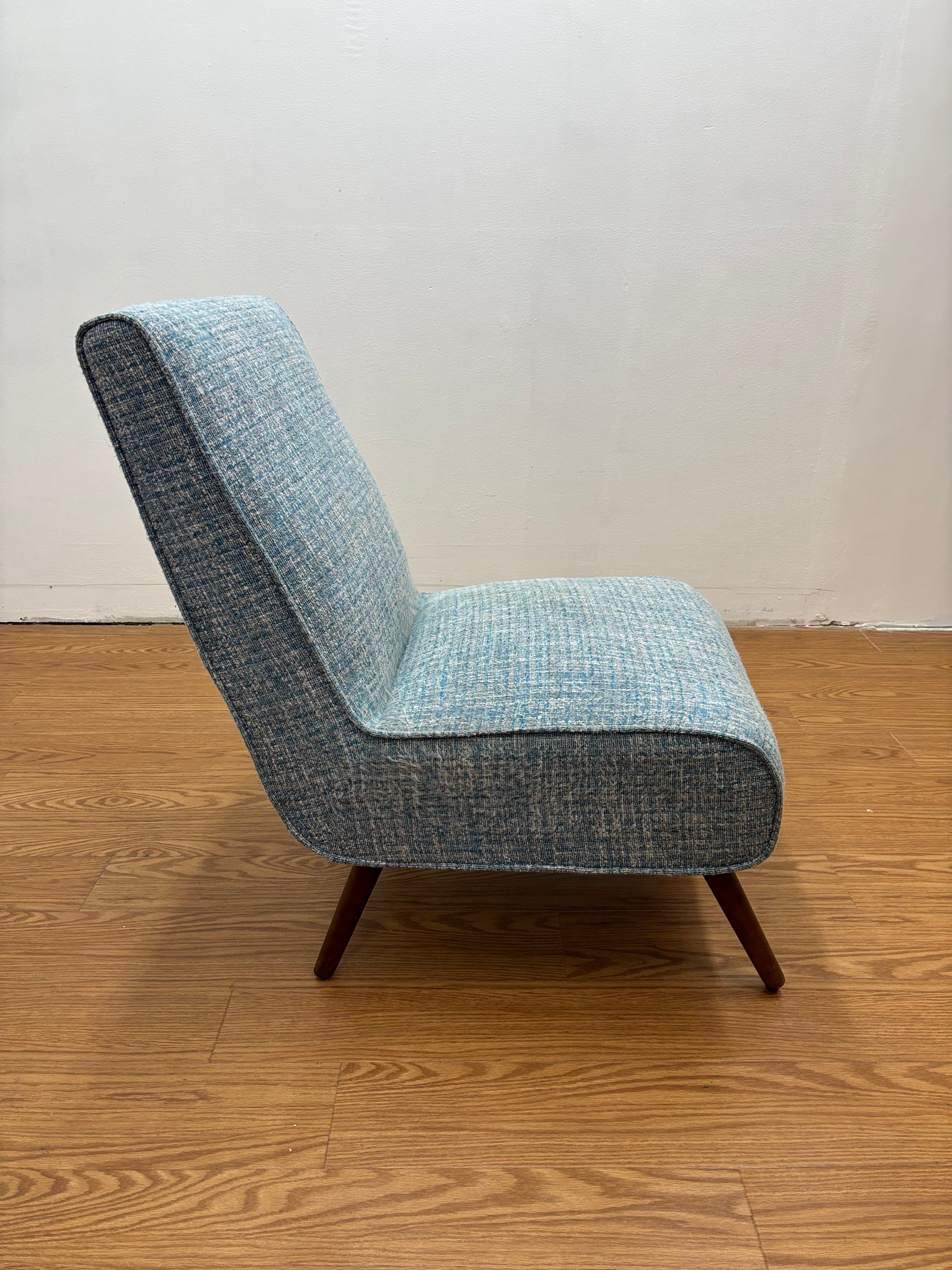 Blue Lounge Chair (2 available)