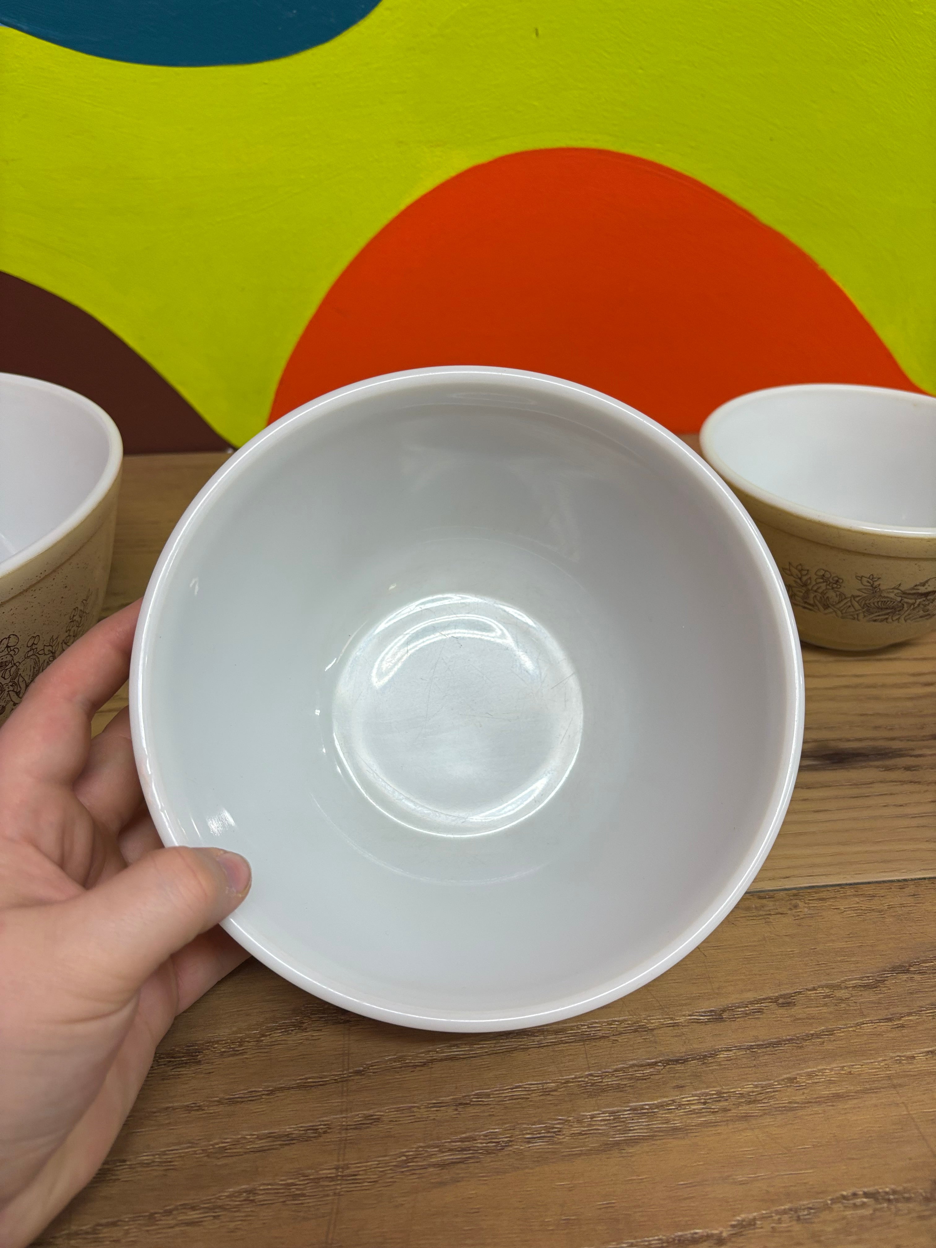 Pyrex Forest Fancies Set of 3 Mixing Bowls
