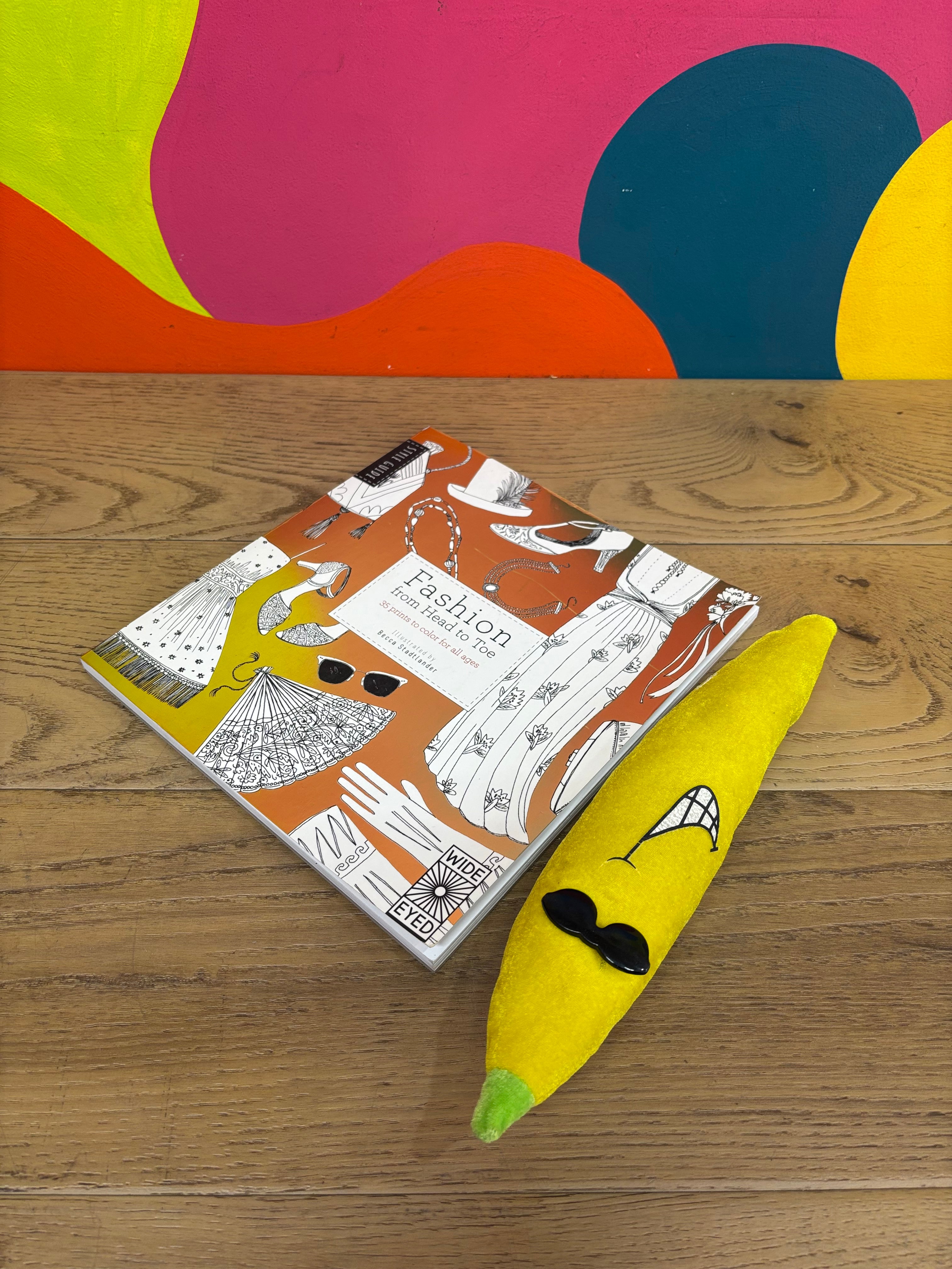 Fashion From Head to Toe Coloring Book