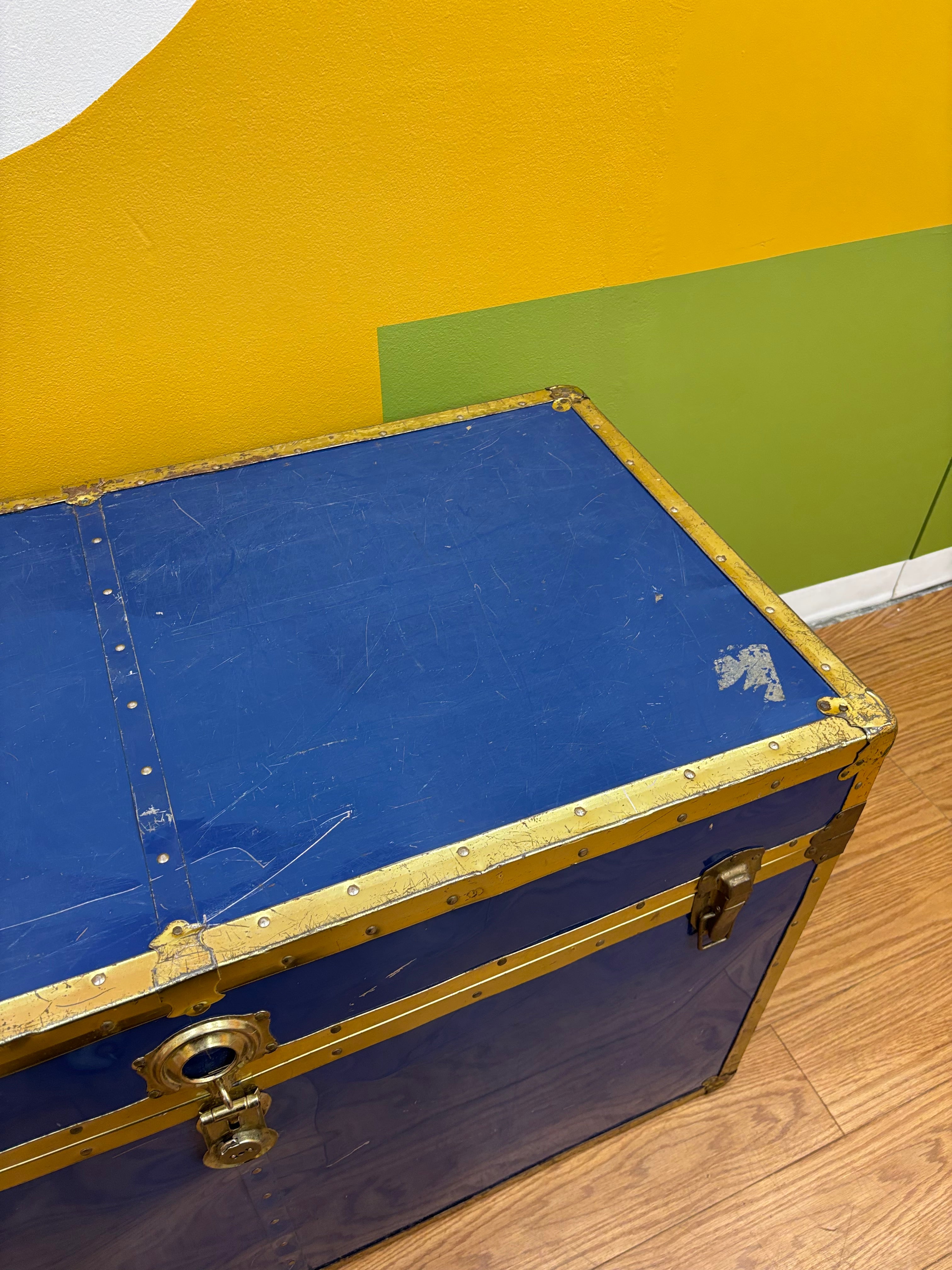 Large Blue Trunk