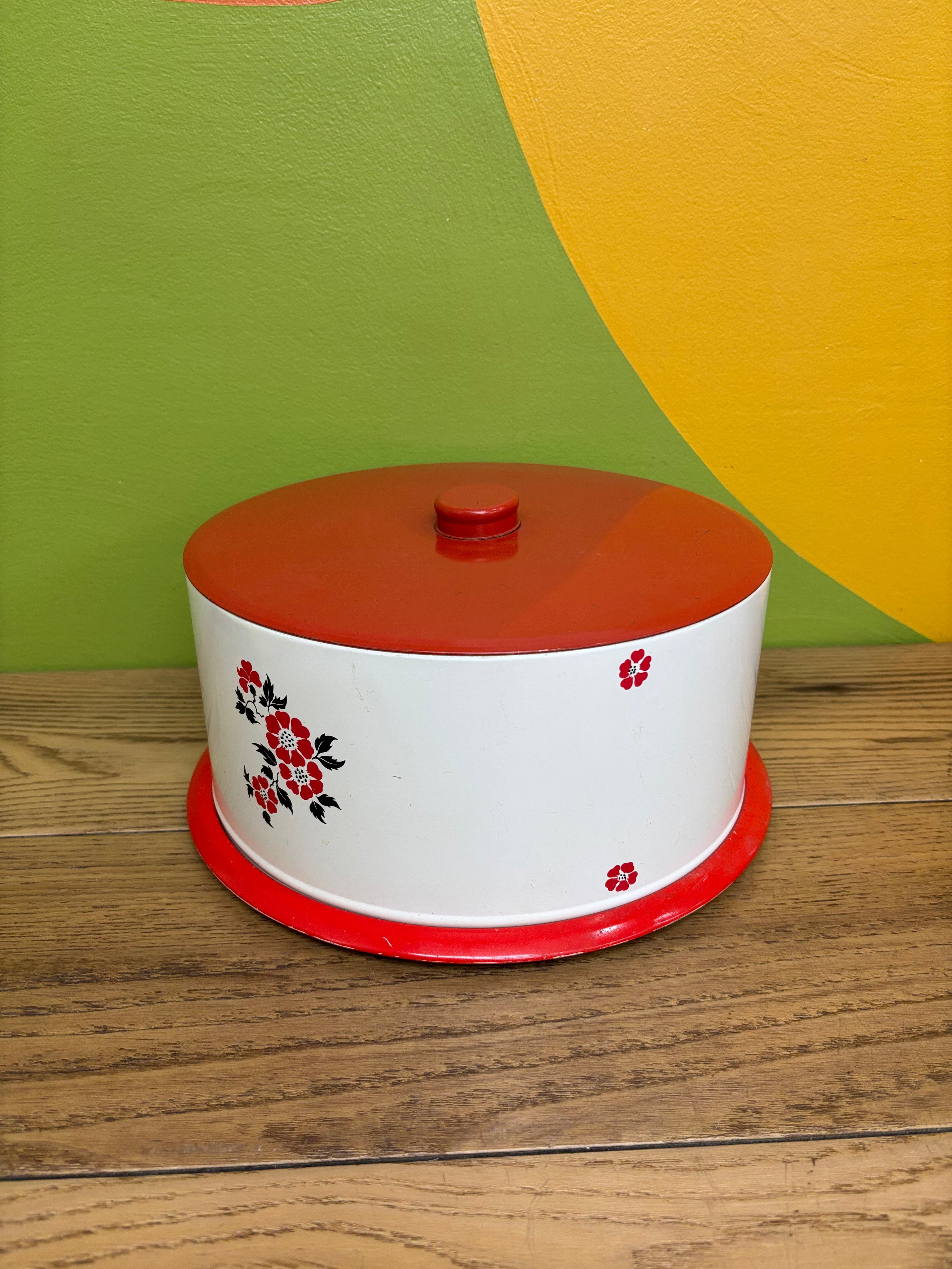Tin Cake Carrier