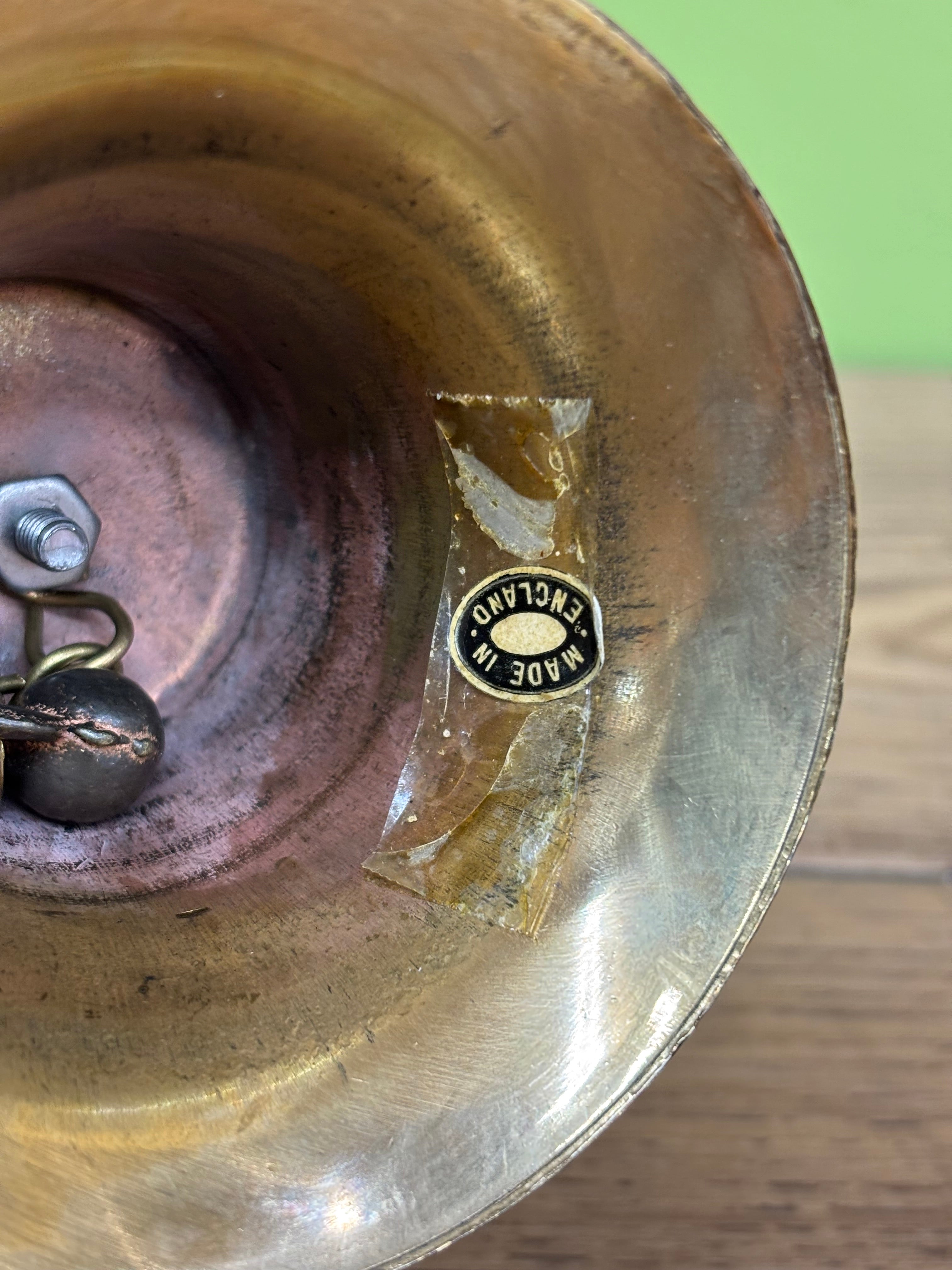 Hand Bell with Wood Handle