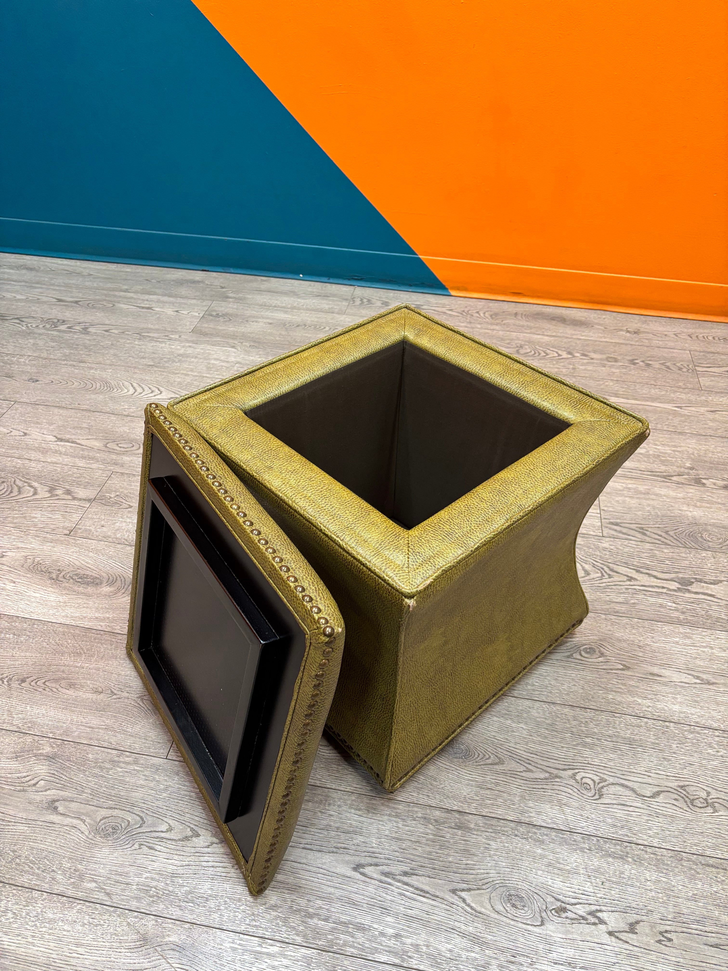 Green Storage Cube (2 available)