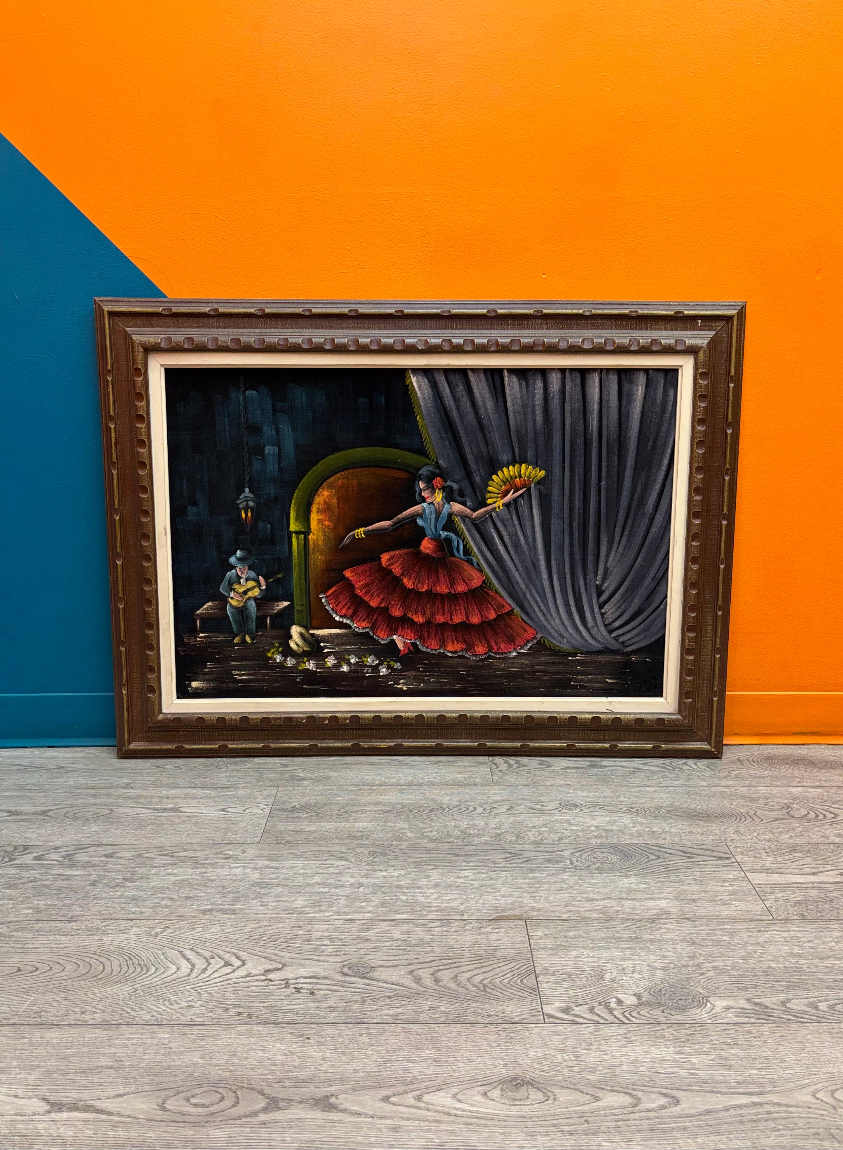 Dancing Lady Velvet Print