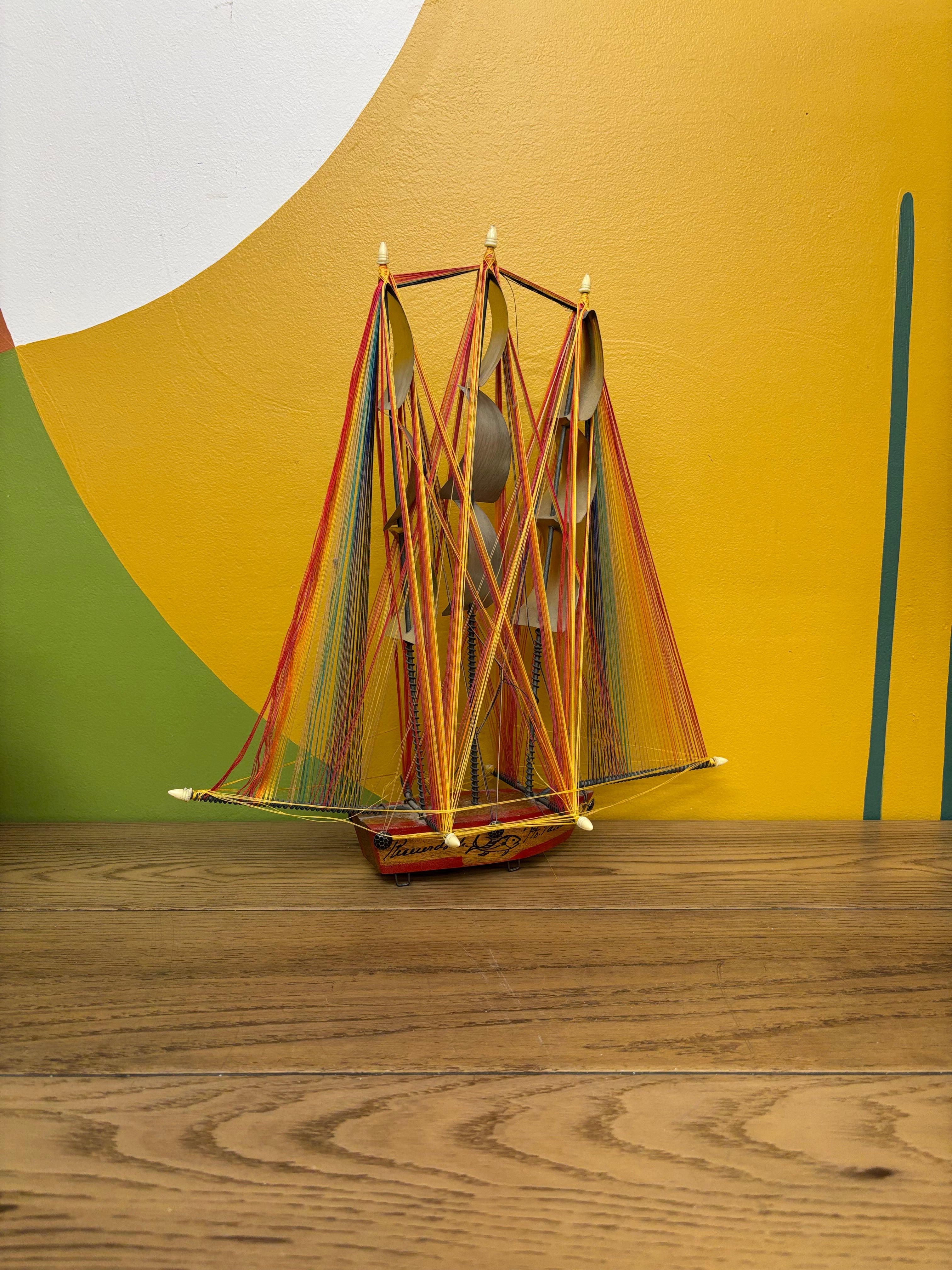 String Art Boat