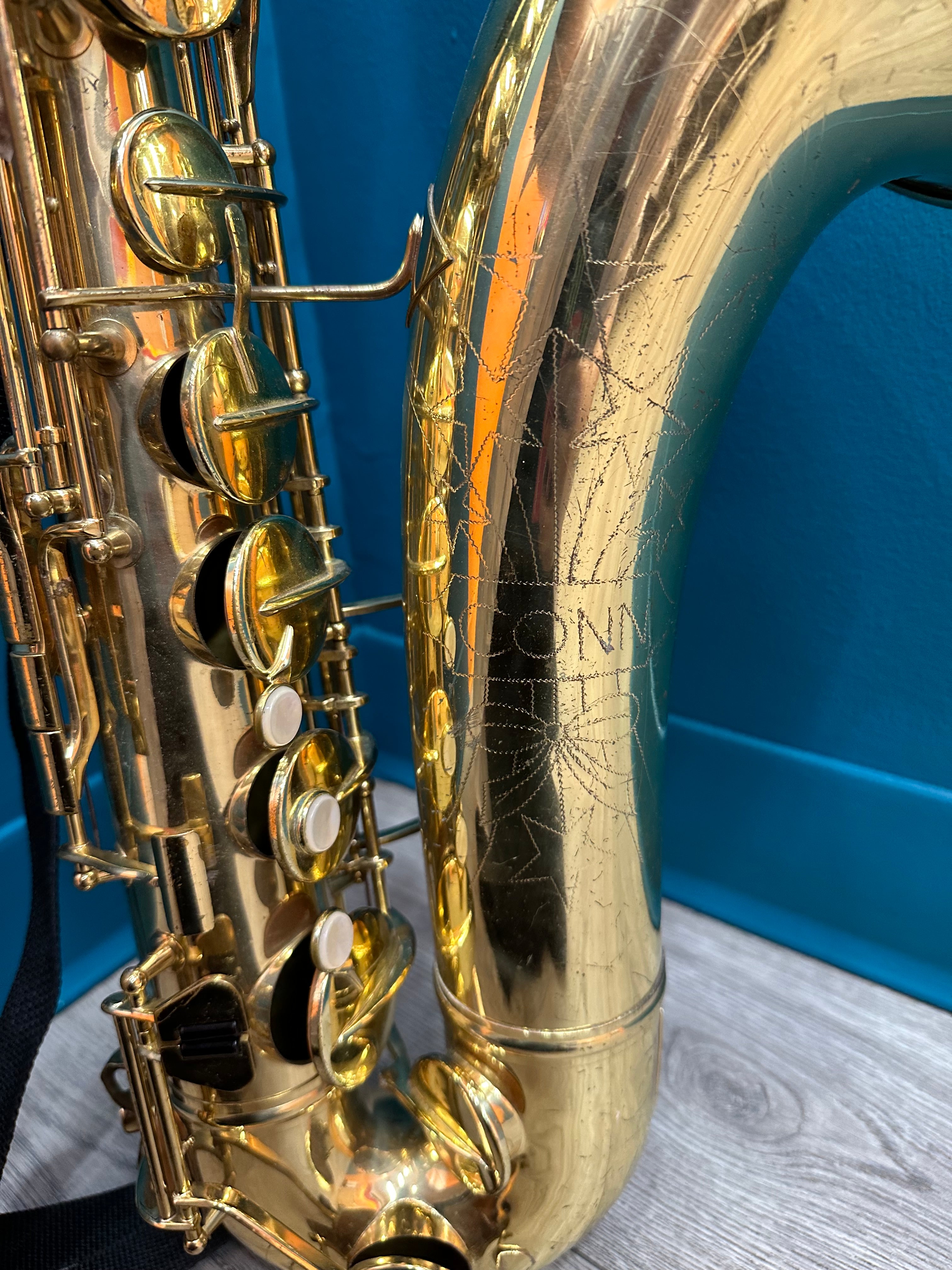 Conn Brass Tenor Saxophone