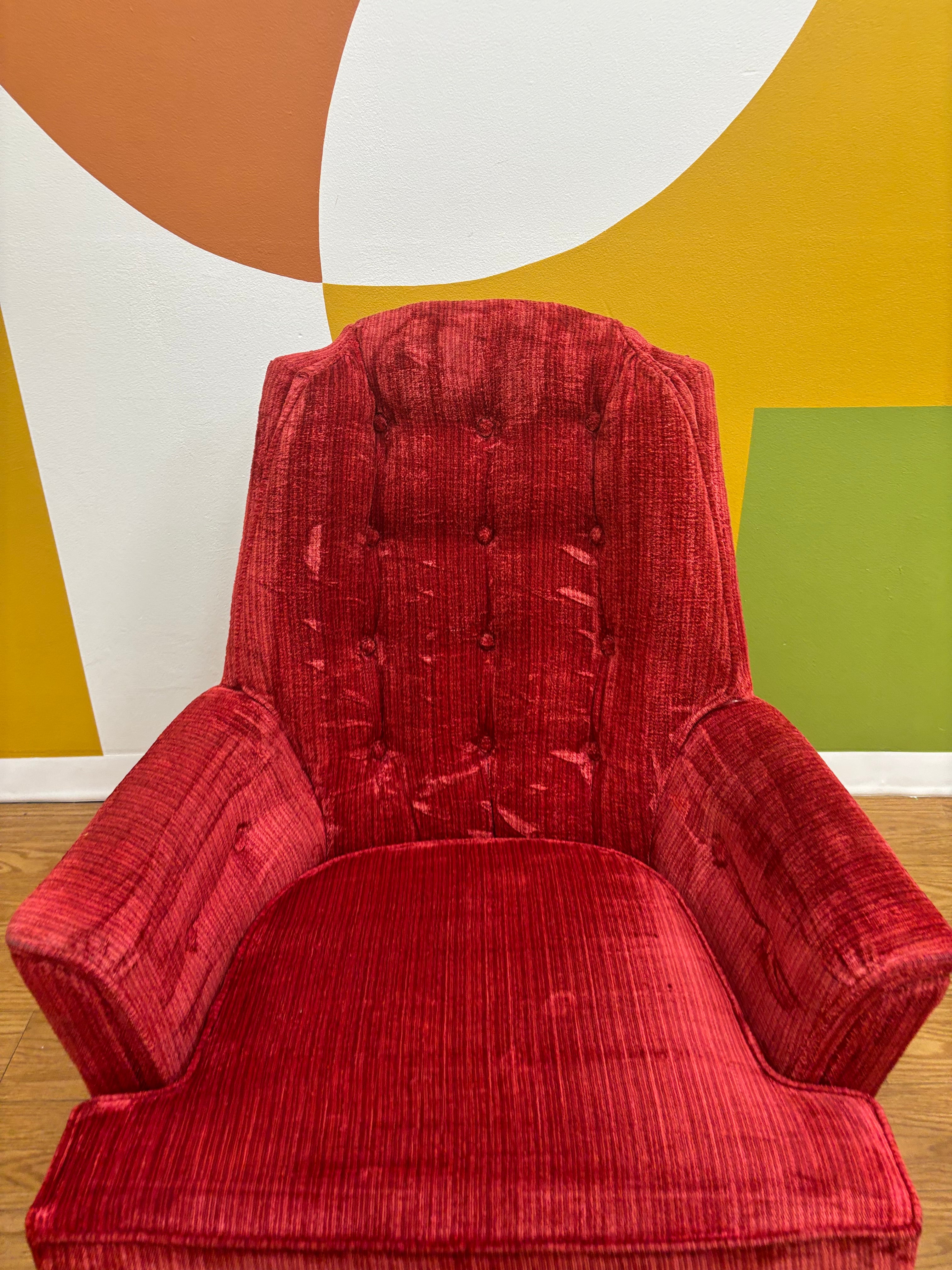 Red Accent Chair