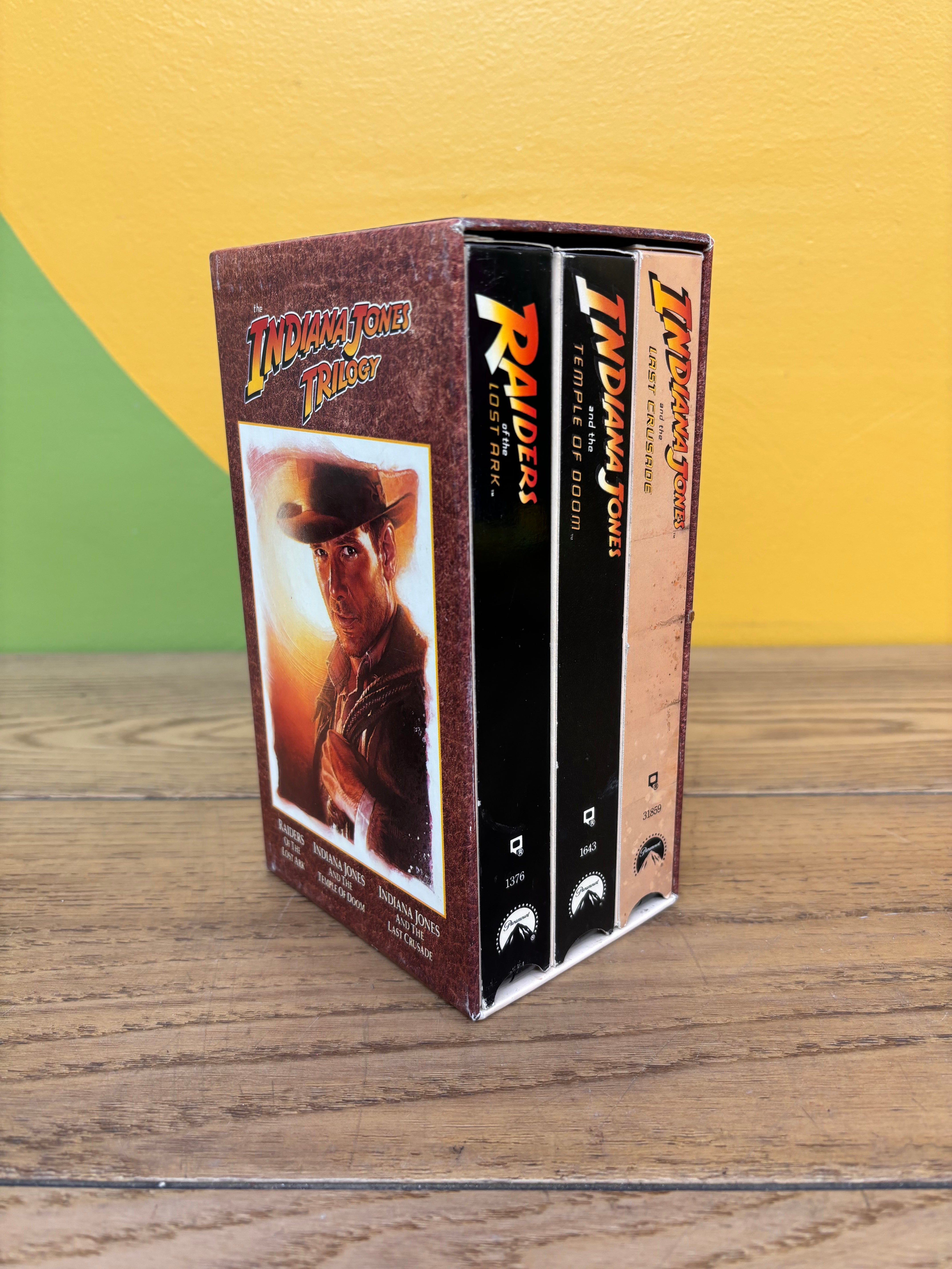 Indiana Jones Trilogy VHS Box Set