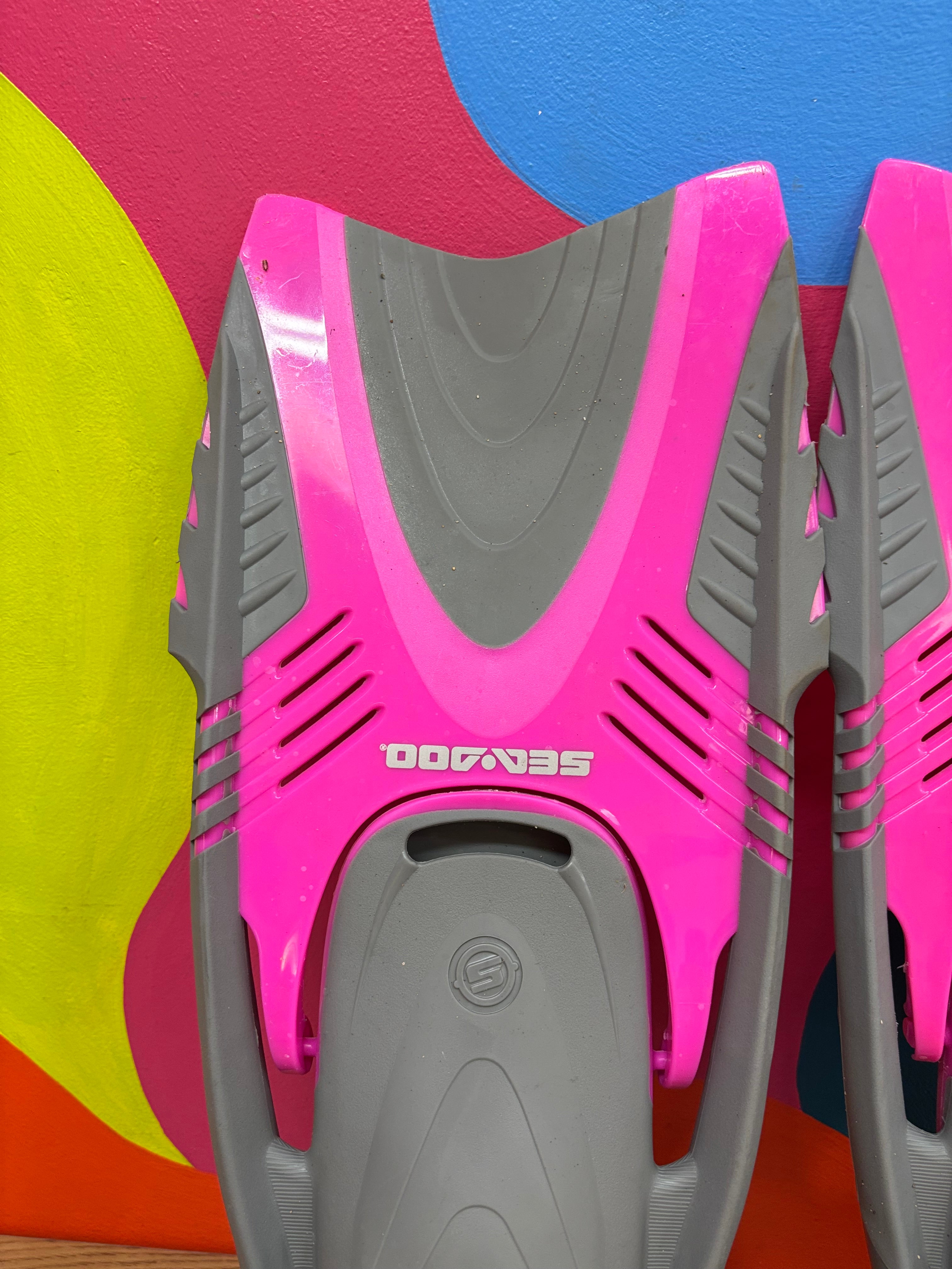 Pink Seadoo Snorkel Set (Women's Size 5-9.5)