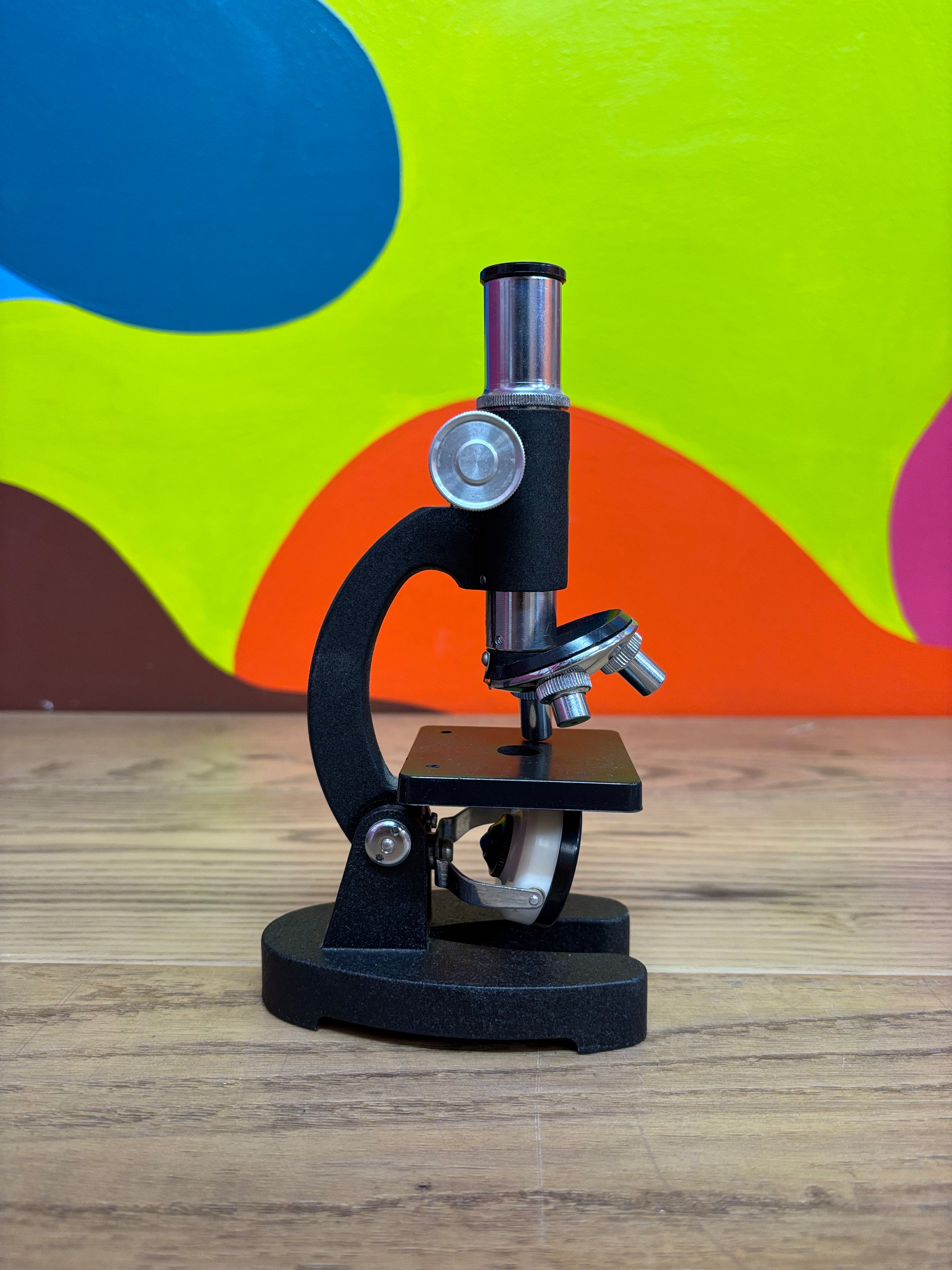 Small Microscope in Case