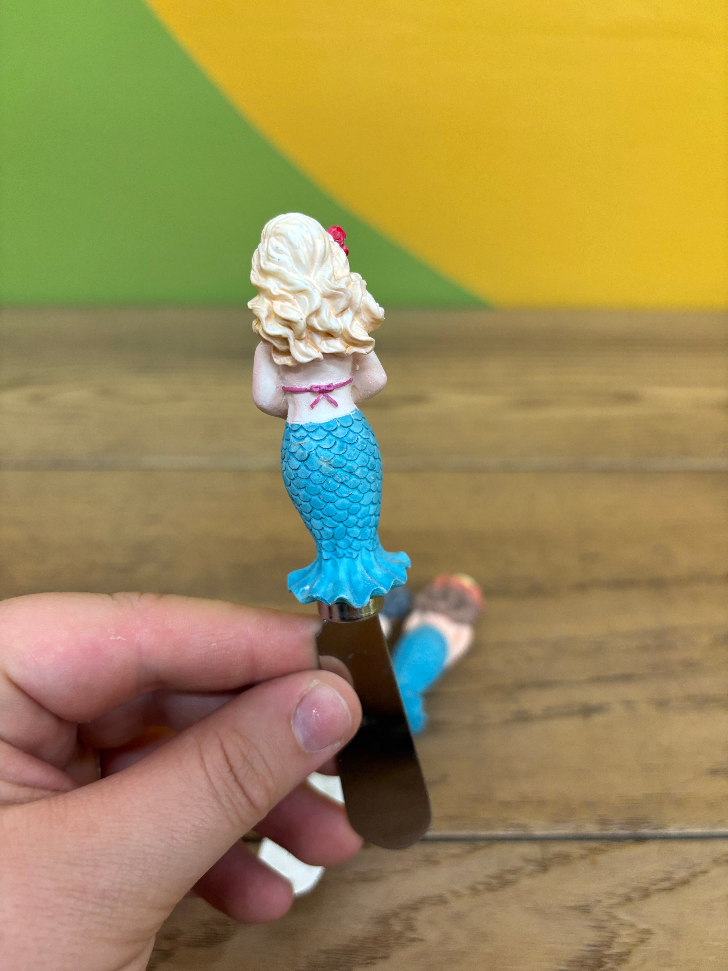 (3) Mermaid Cheese Spreaders