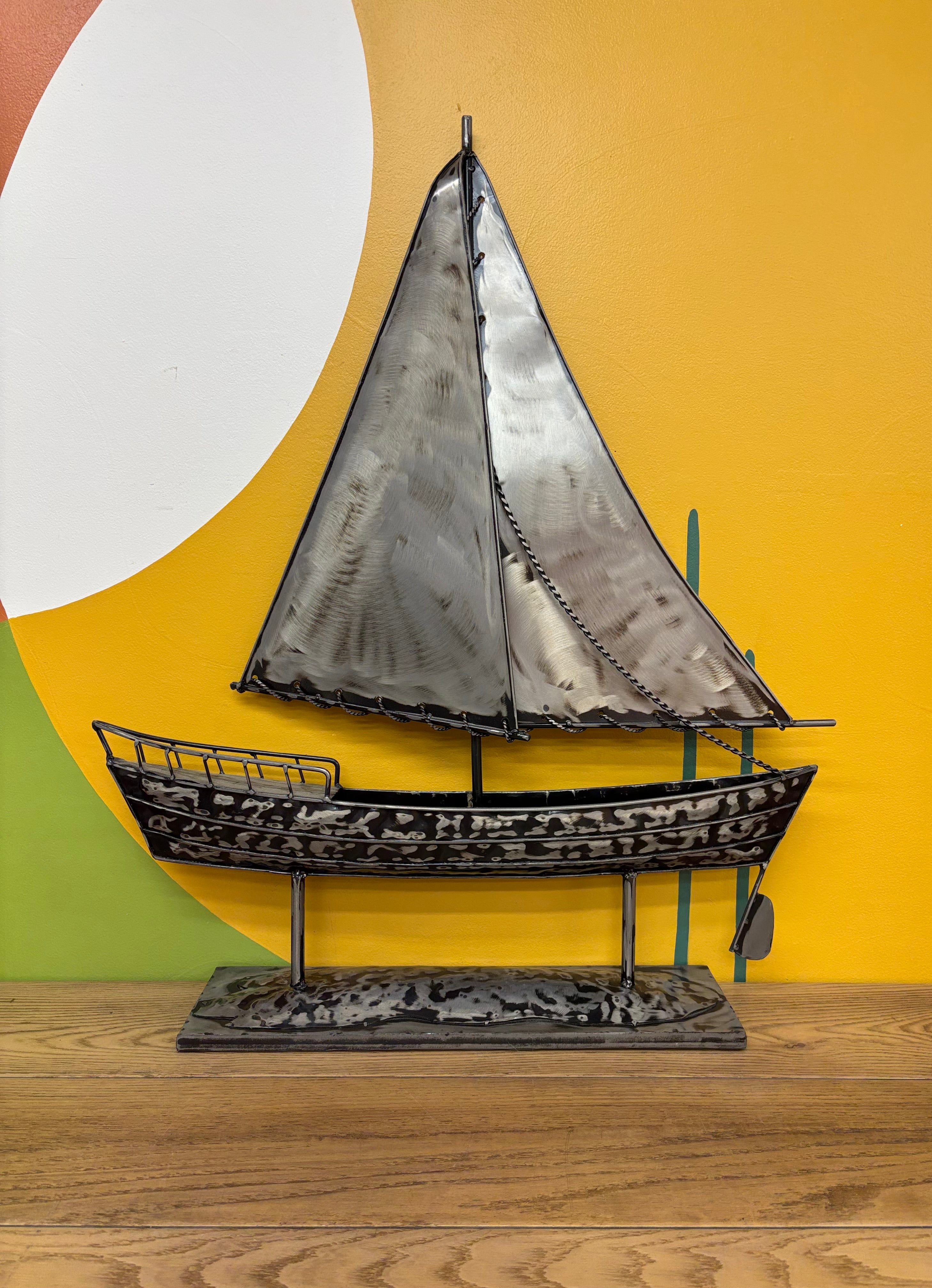 Metal Sailboat