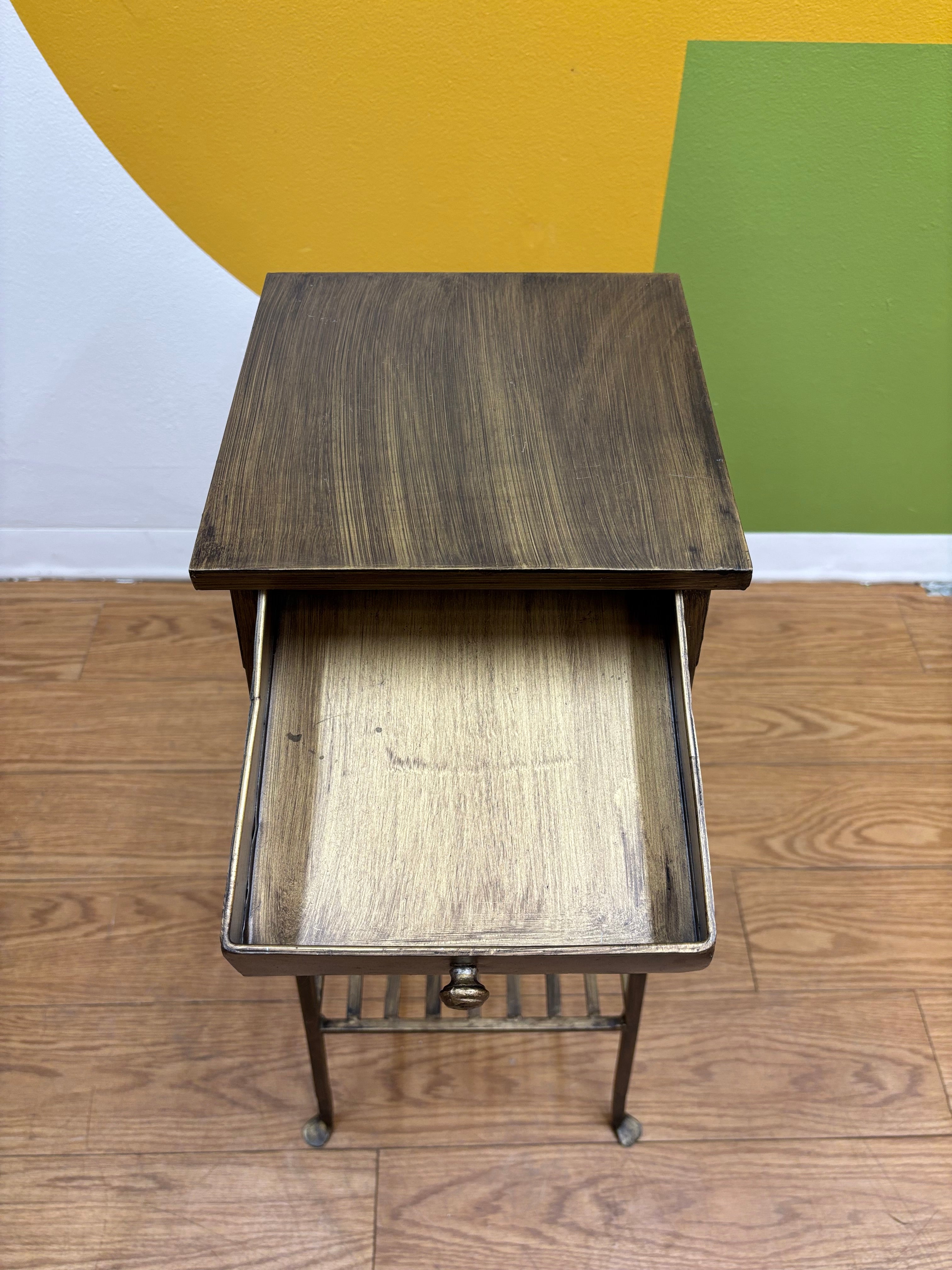 Metal Side Table