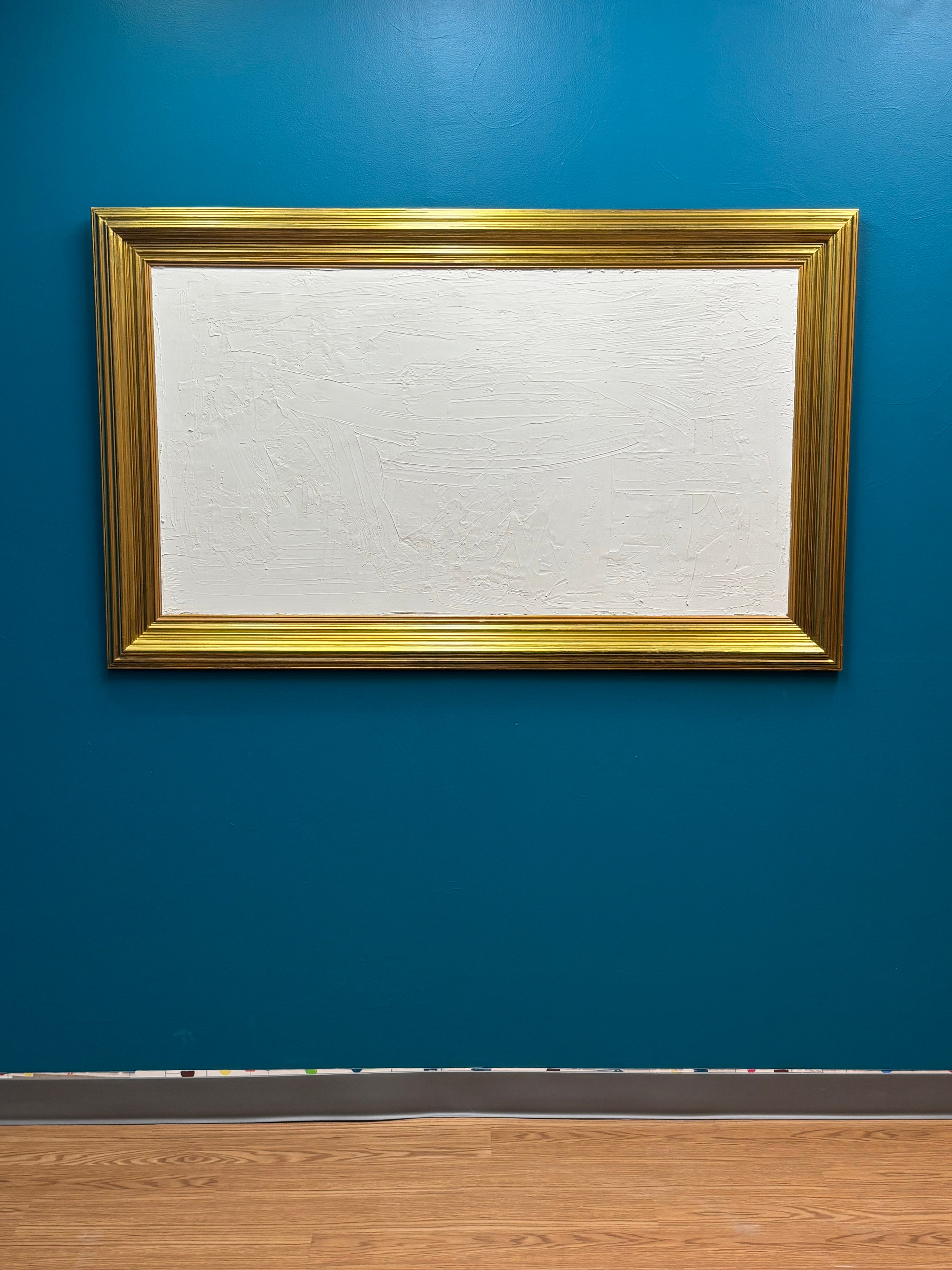 Gold Framed Textured Art