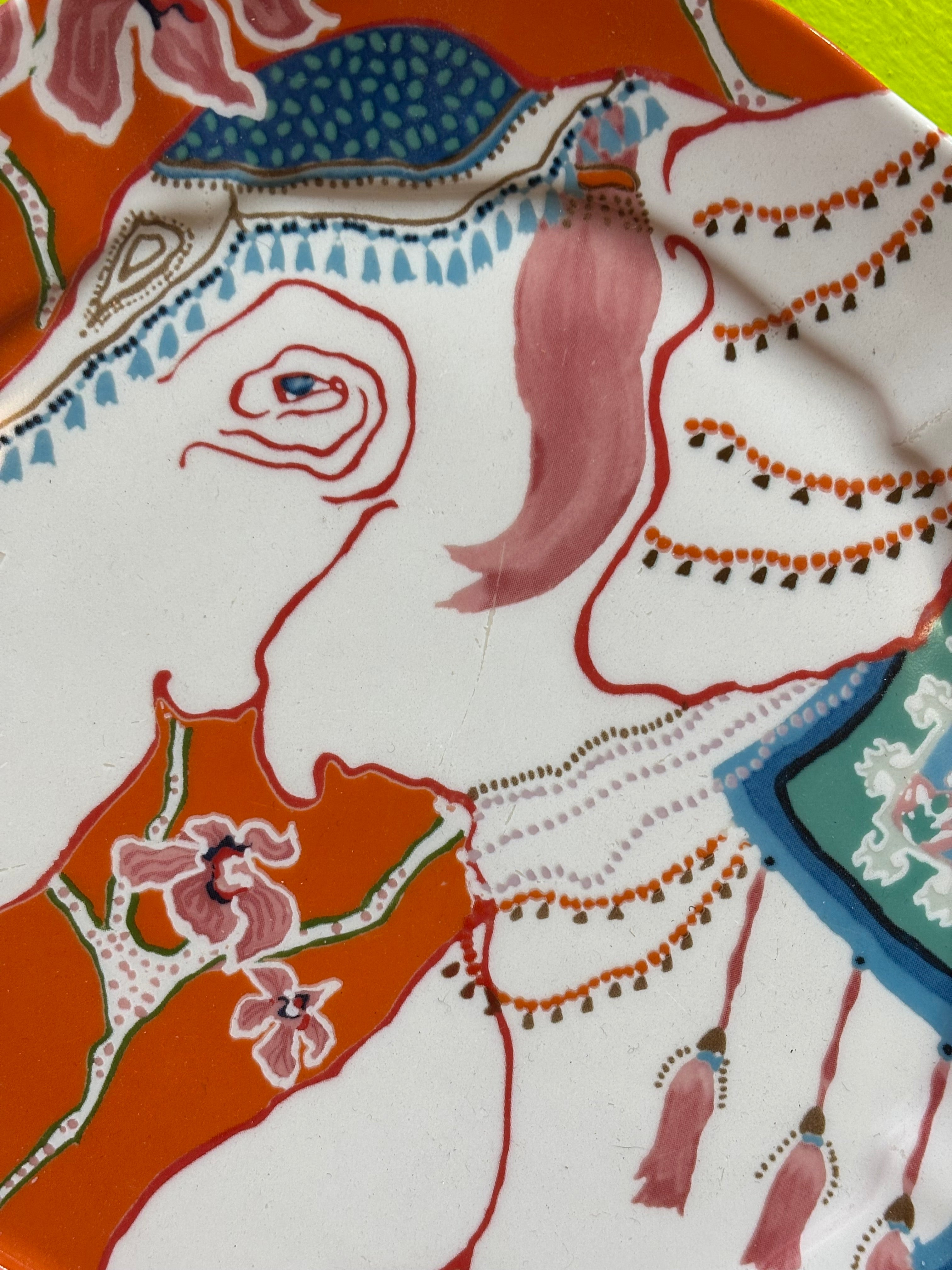 Paige Gemmel Elephant Dessert Plate (2 available) - Anthropologie