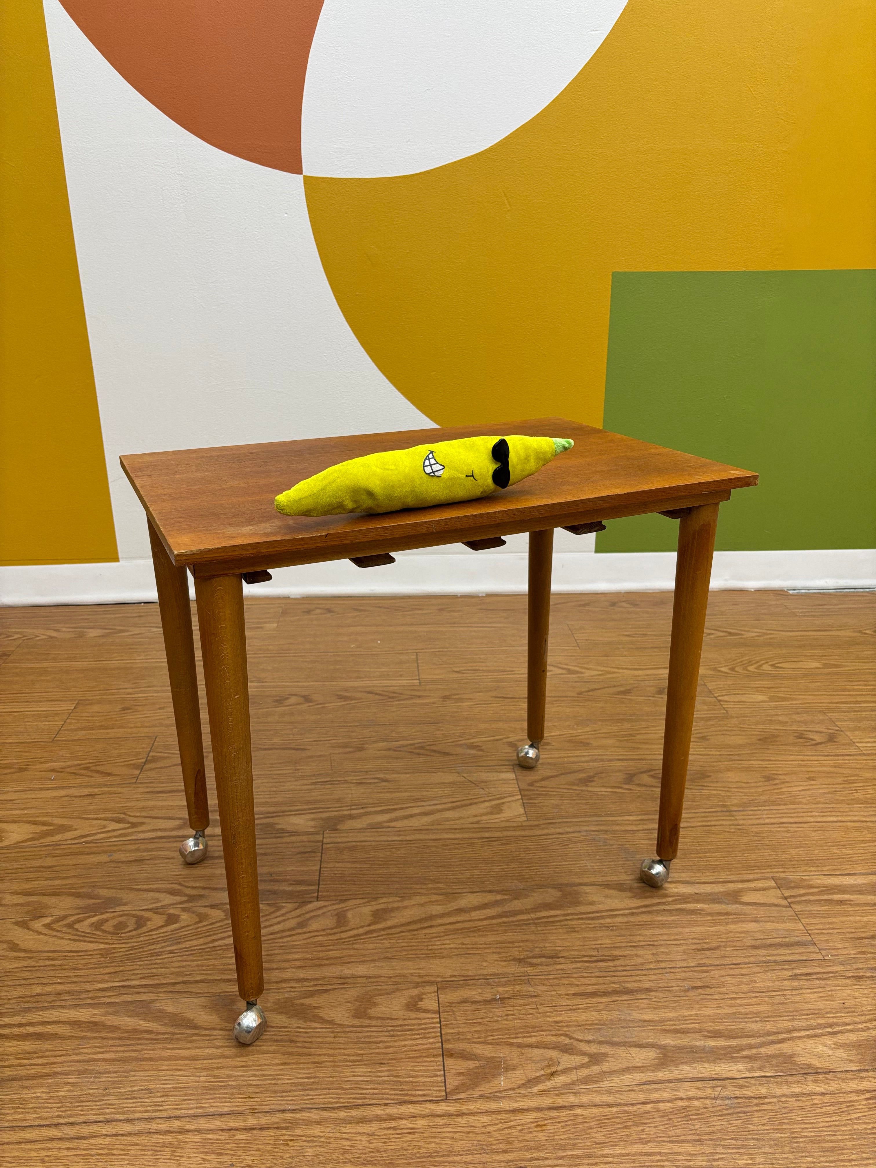 Rolling Side Table
