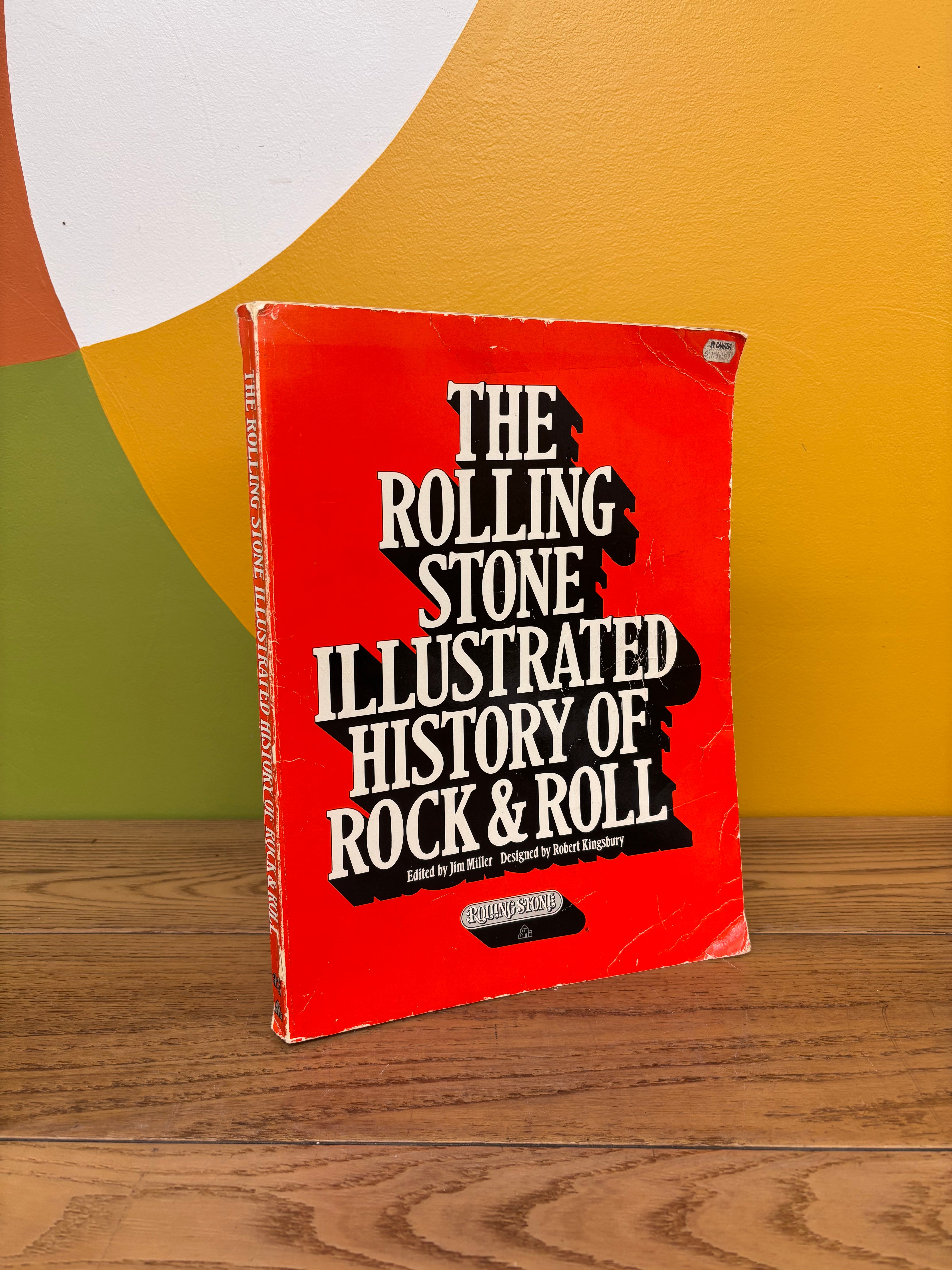 洋書 ROLLING STONE 'HISTORY OF ROCK & ROLL' The Rolling Stone Illustrated History of Rock & Roll – findedmonton