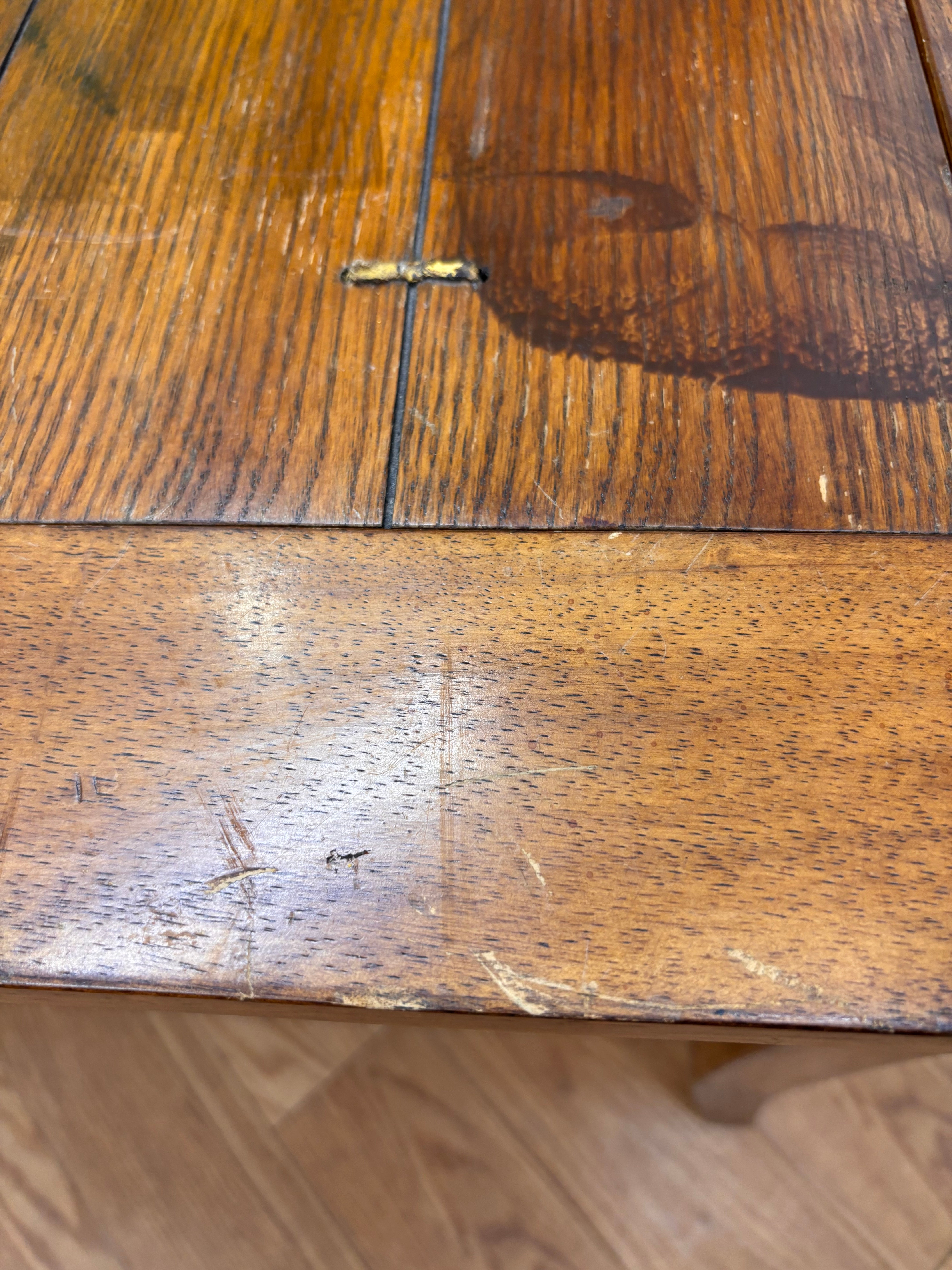 Wood Console Table with Storage