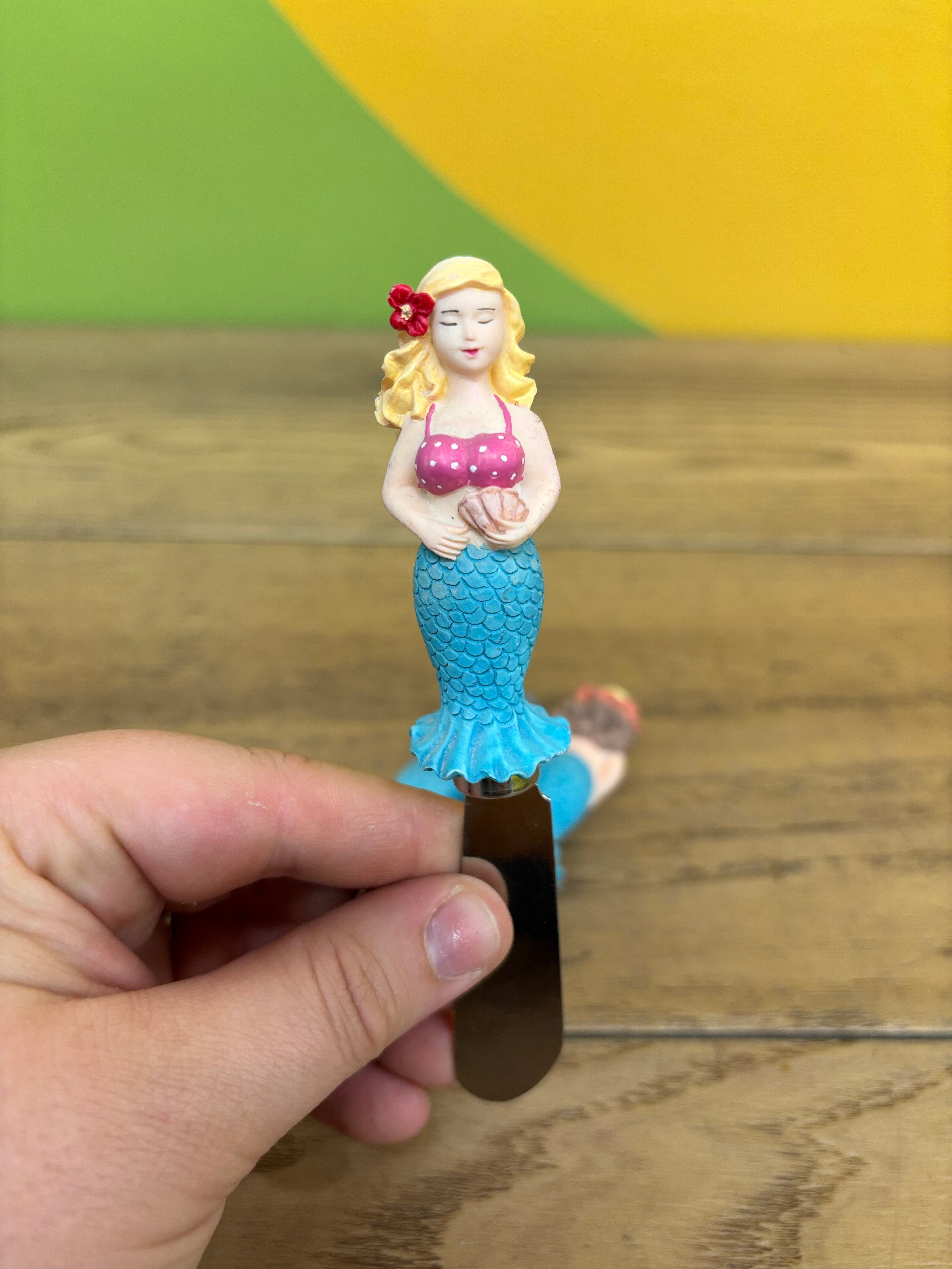 (3) Mermaid Cheese Spreaders