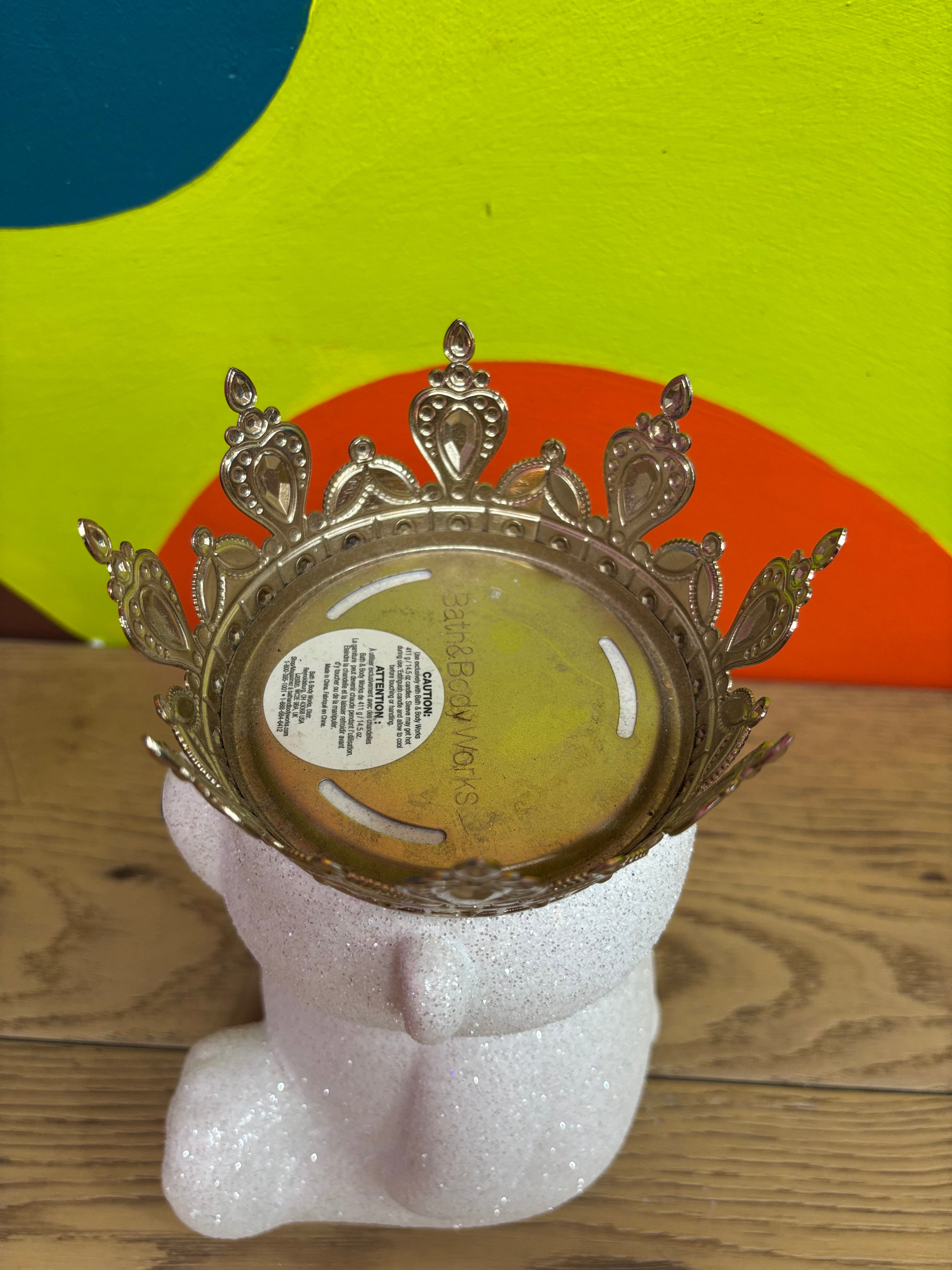 Sparkly Polar Bear Candle Holder - Bath and Body Works