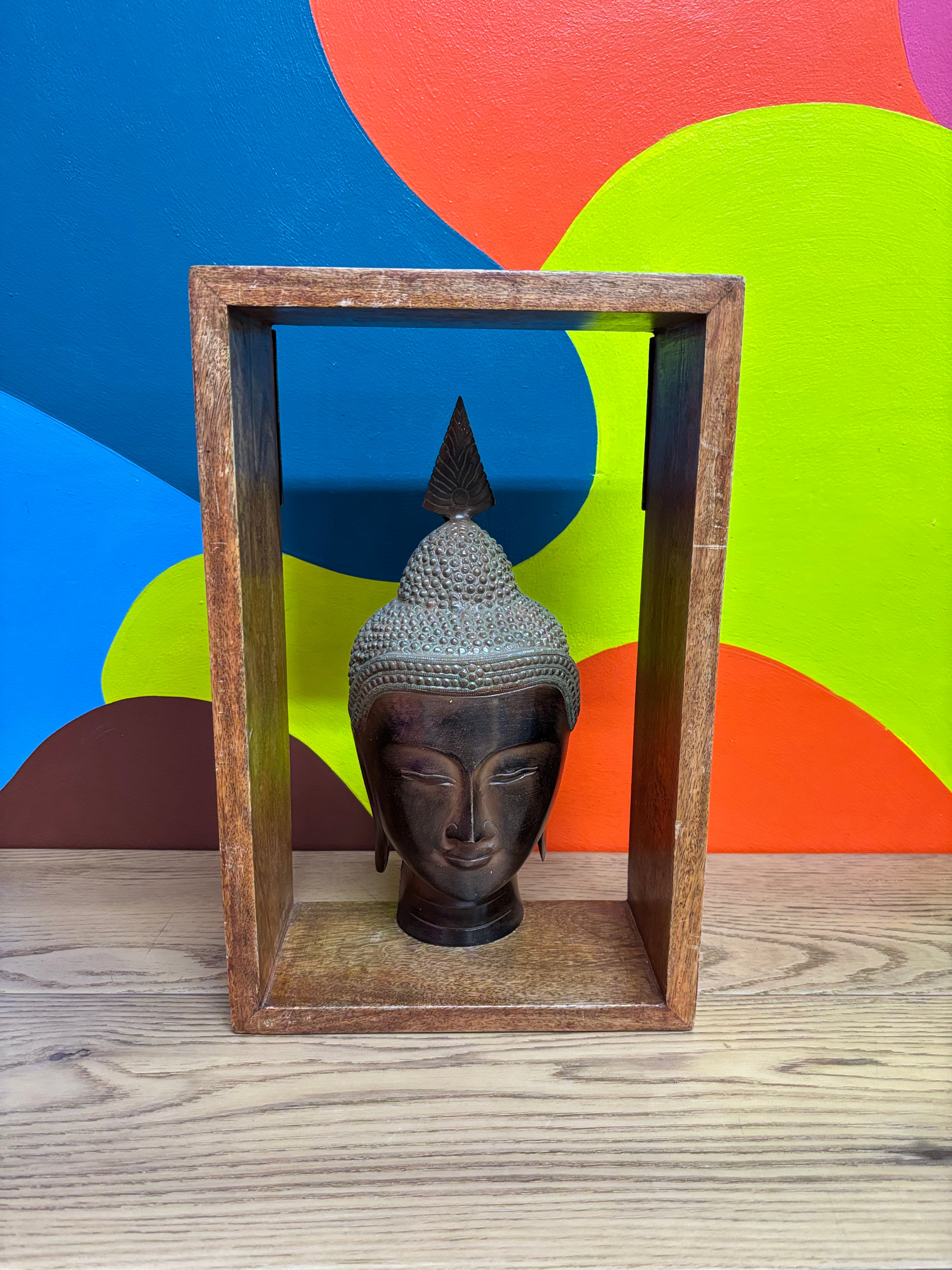 Buddha Head Sculpture
