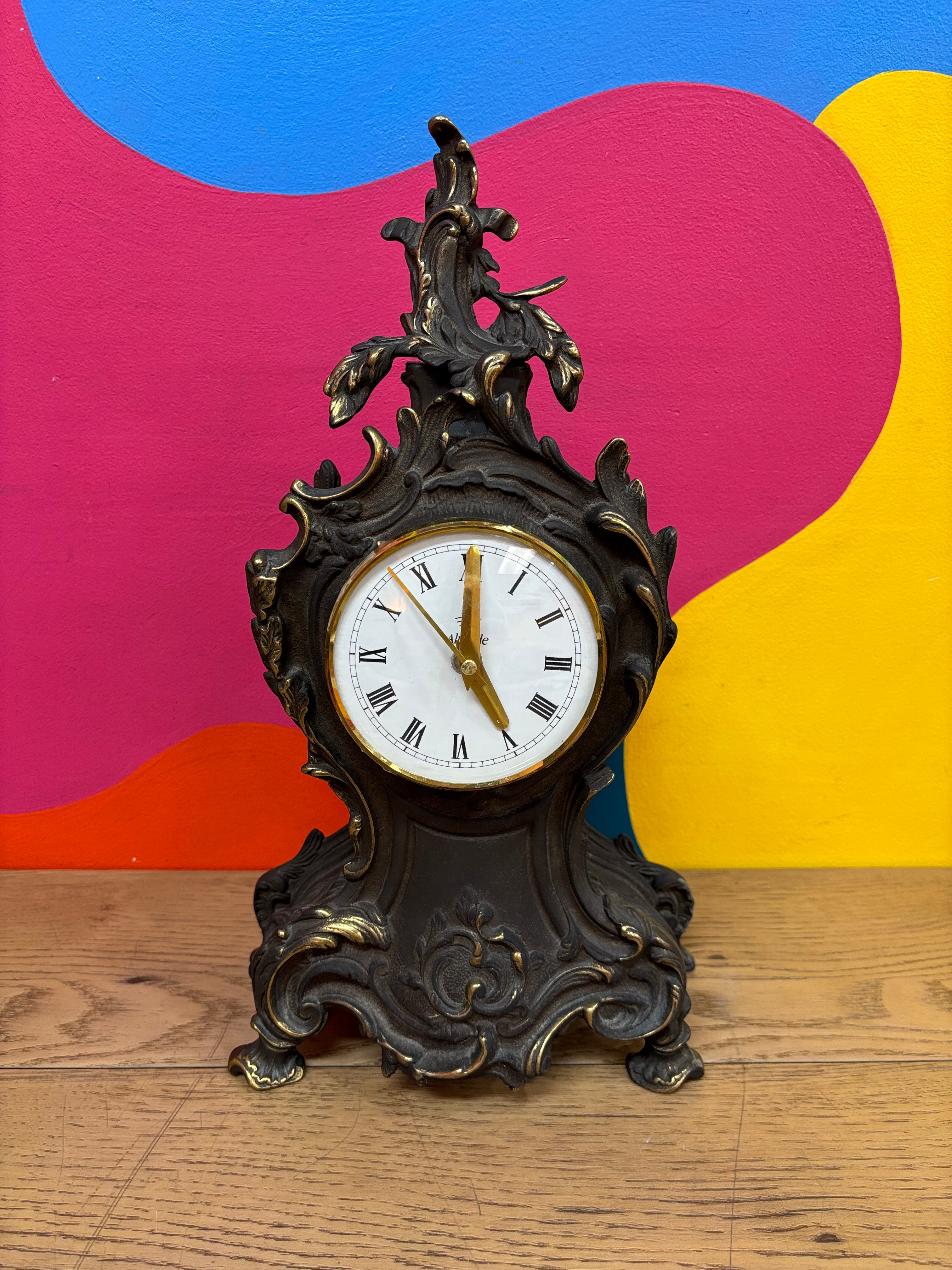 Metal Table Clock