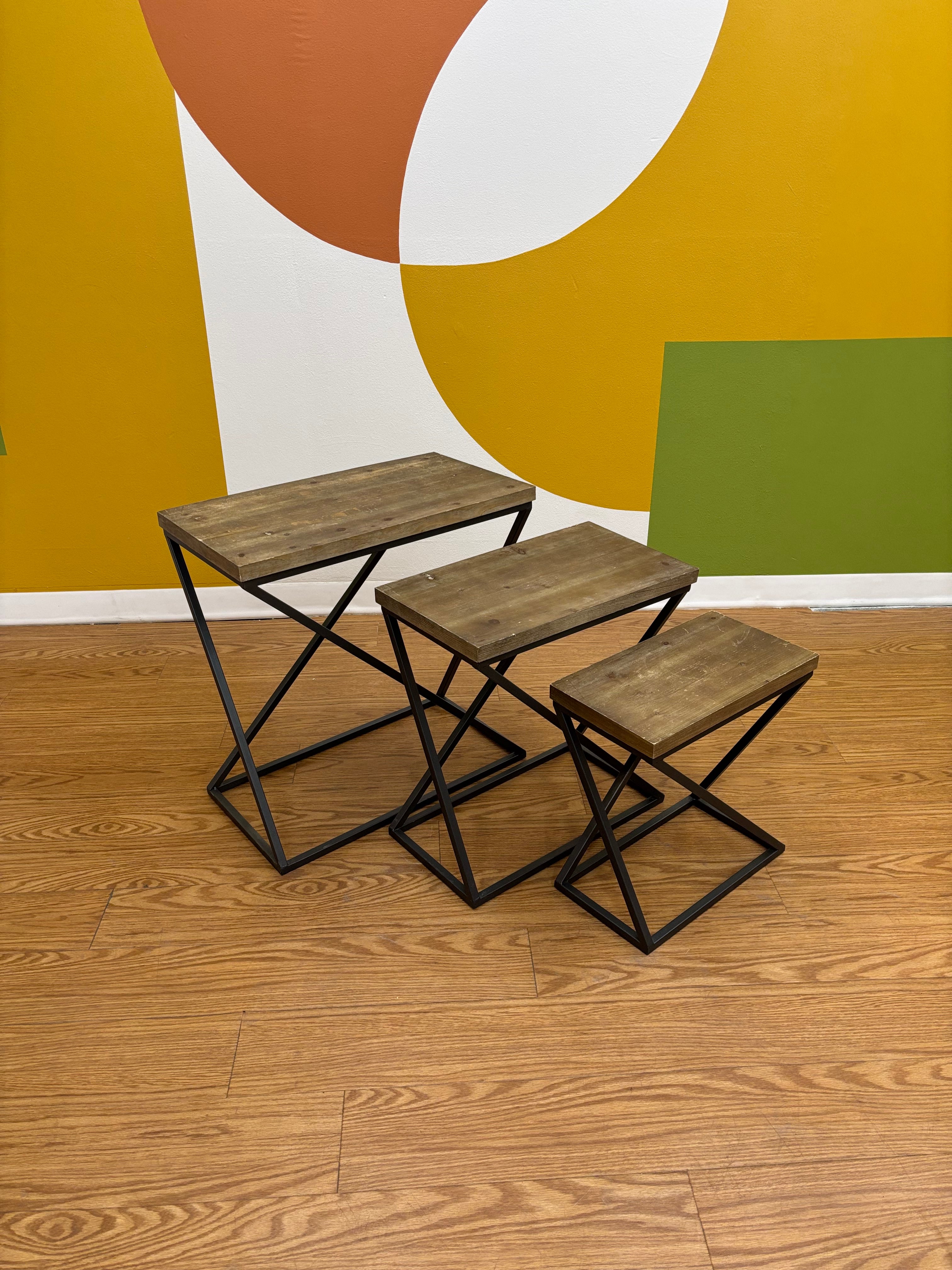 Brown Nesting Tables