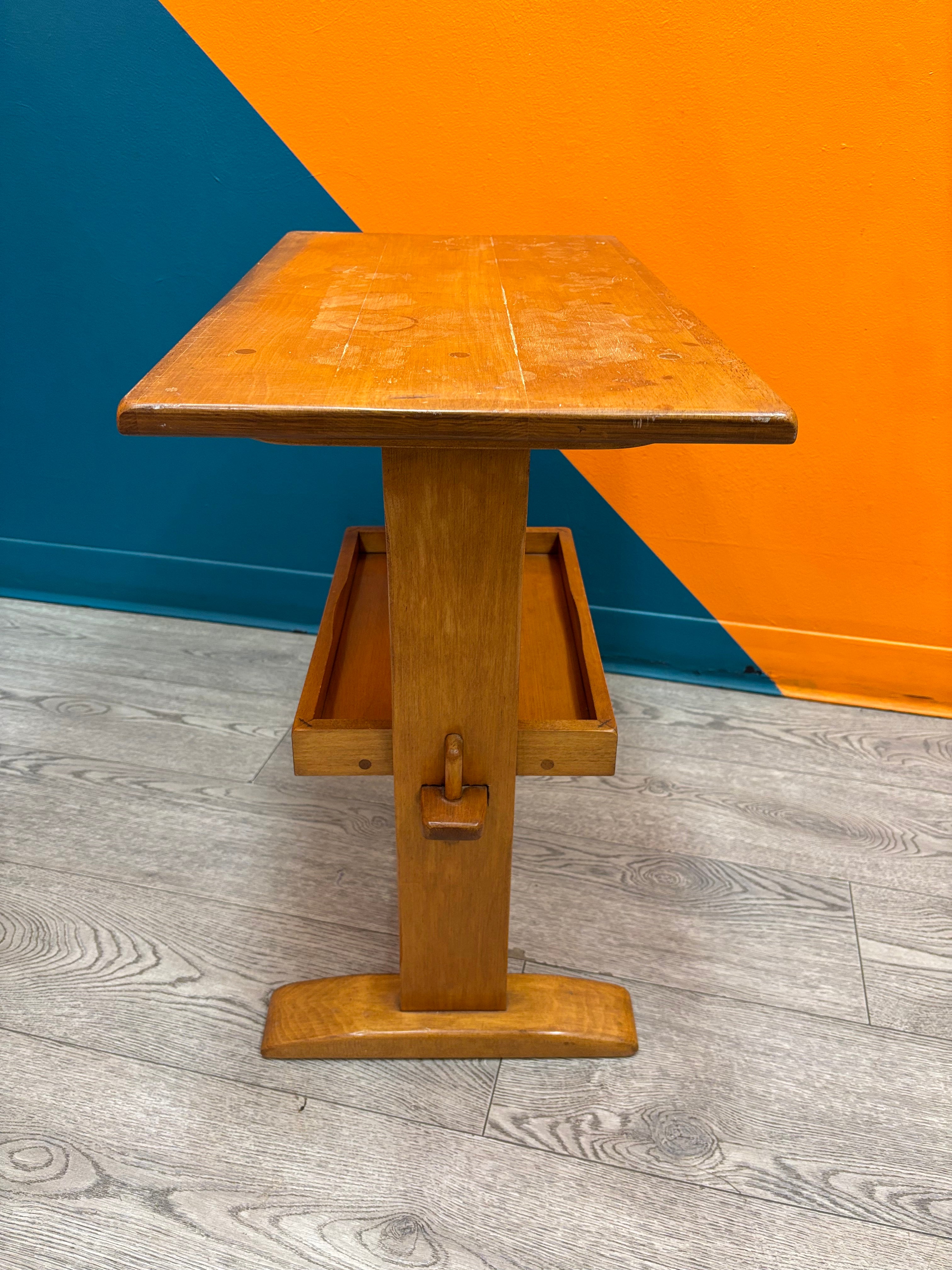 Wood Side Table
