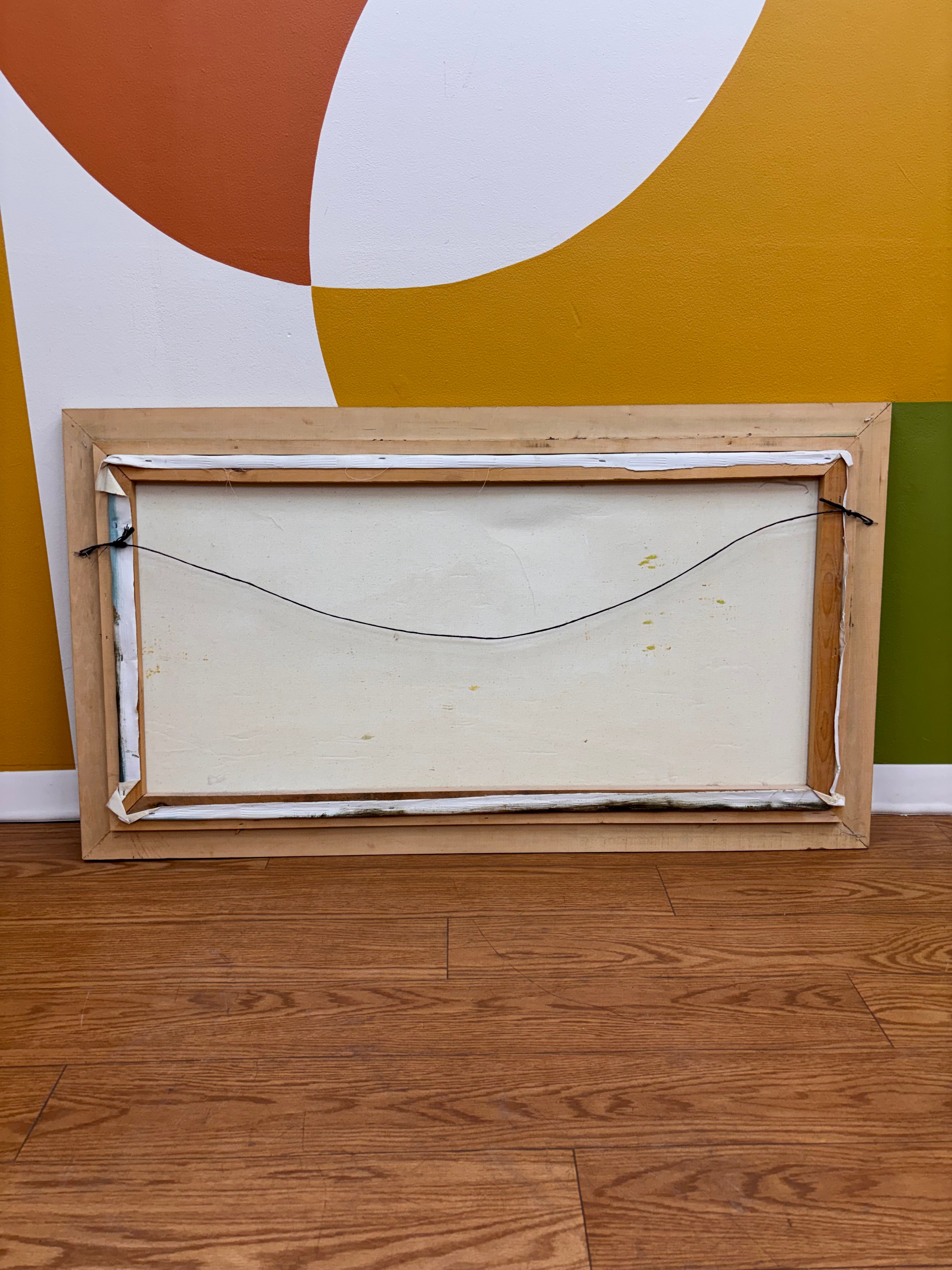Large Framed Canvas Art