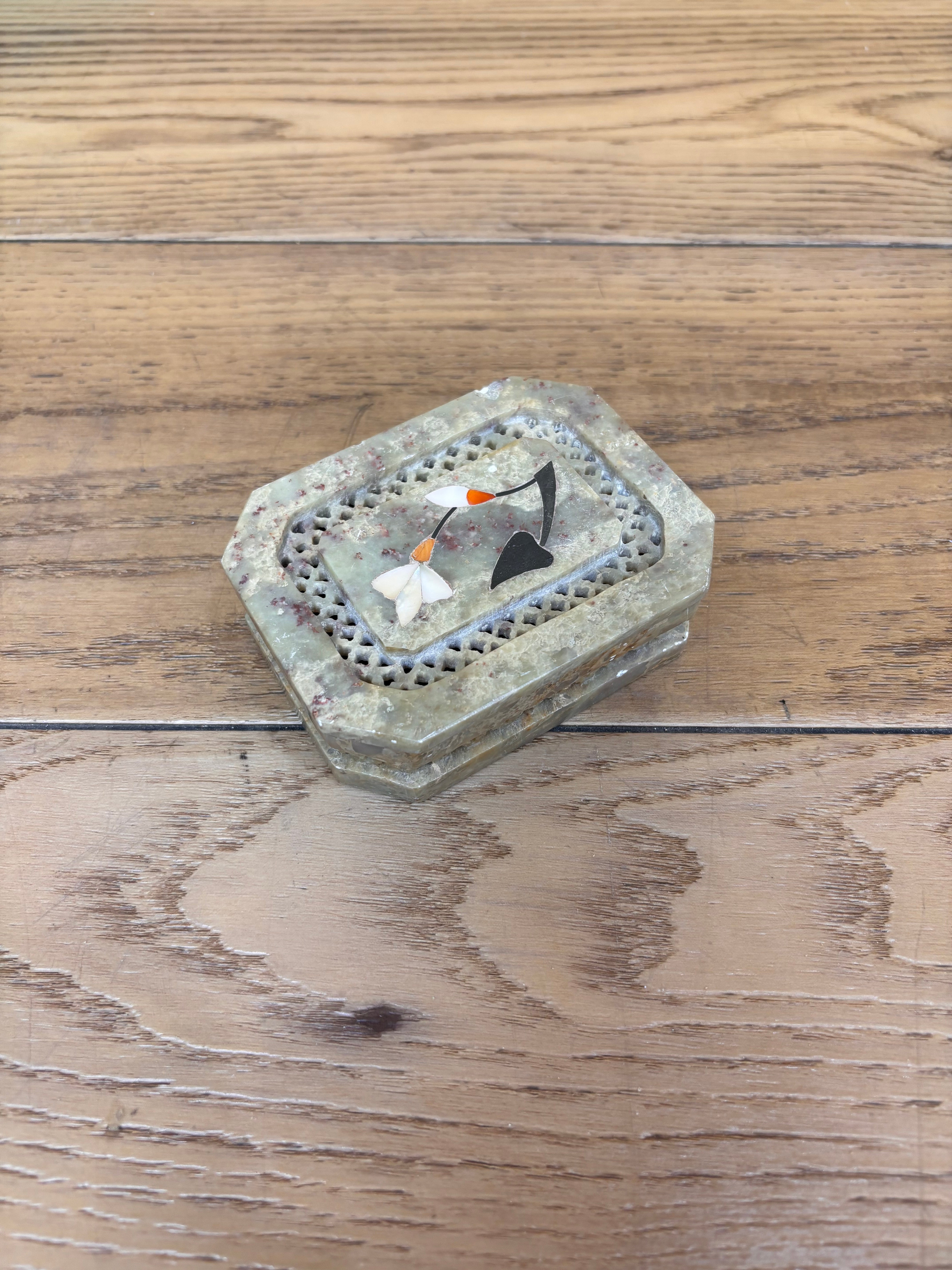 Soapstone Trinket Box