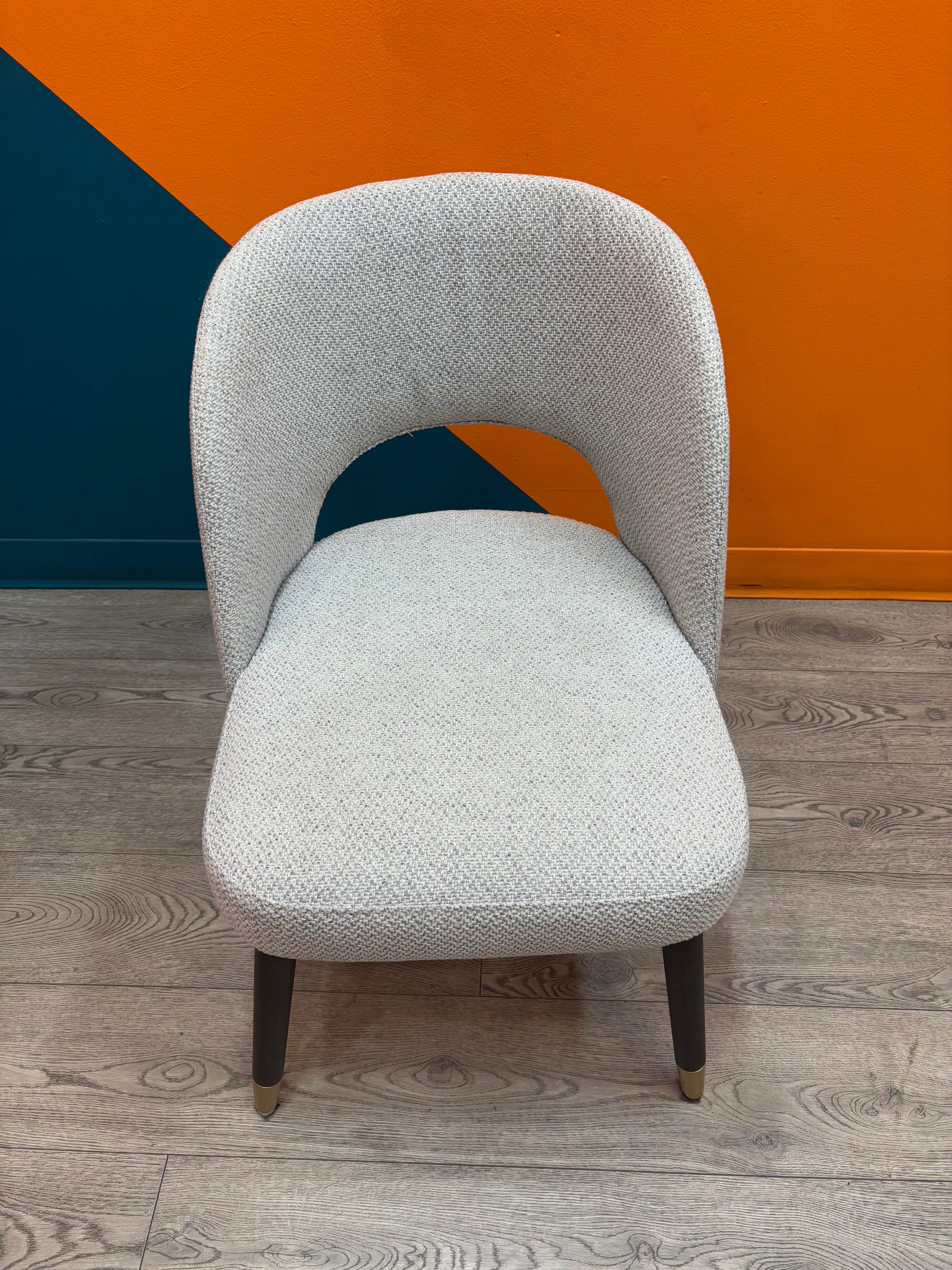 Grey Upholstered Dining Chair (4 Available)