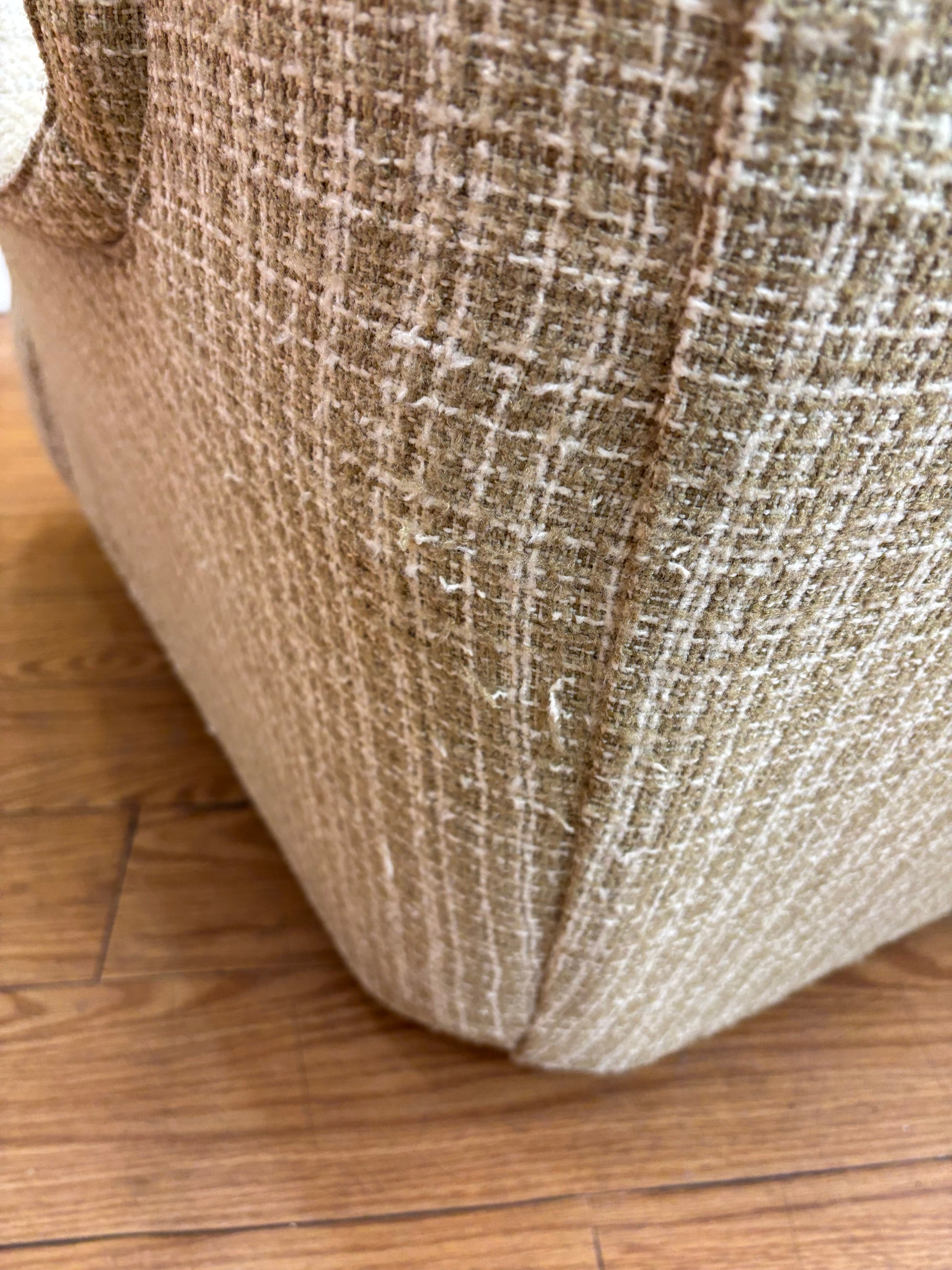 Tweed Reclining Armchair